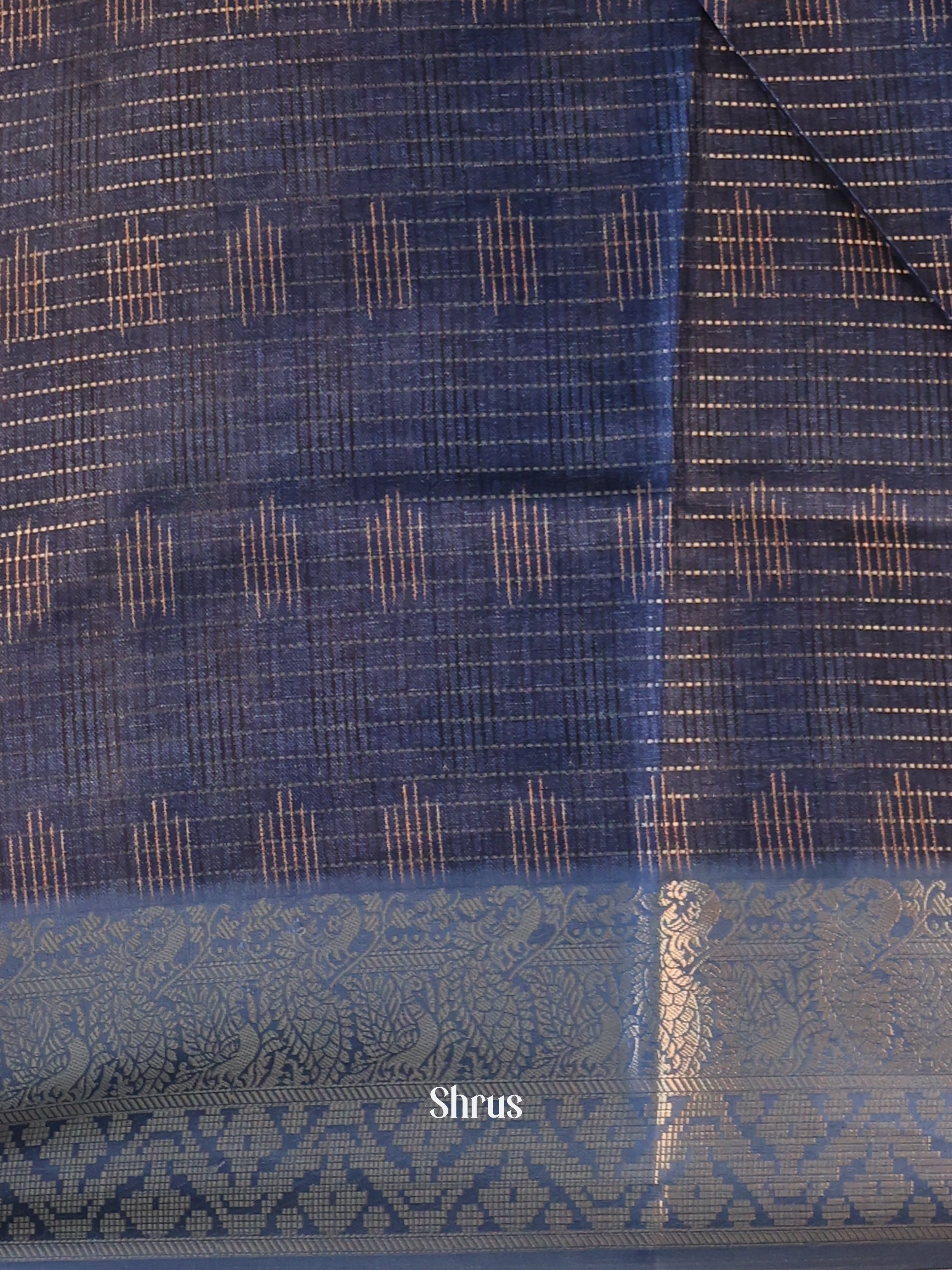 purple - Semi Dola silk Saree - Shop on Shrus.com