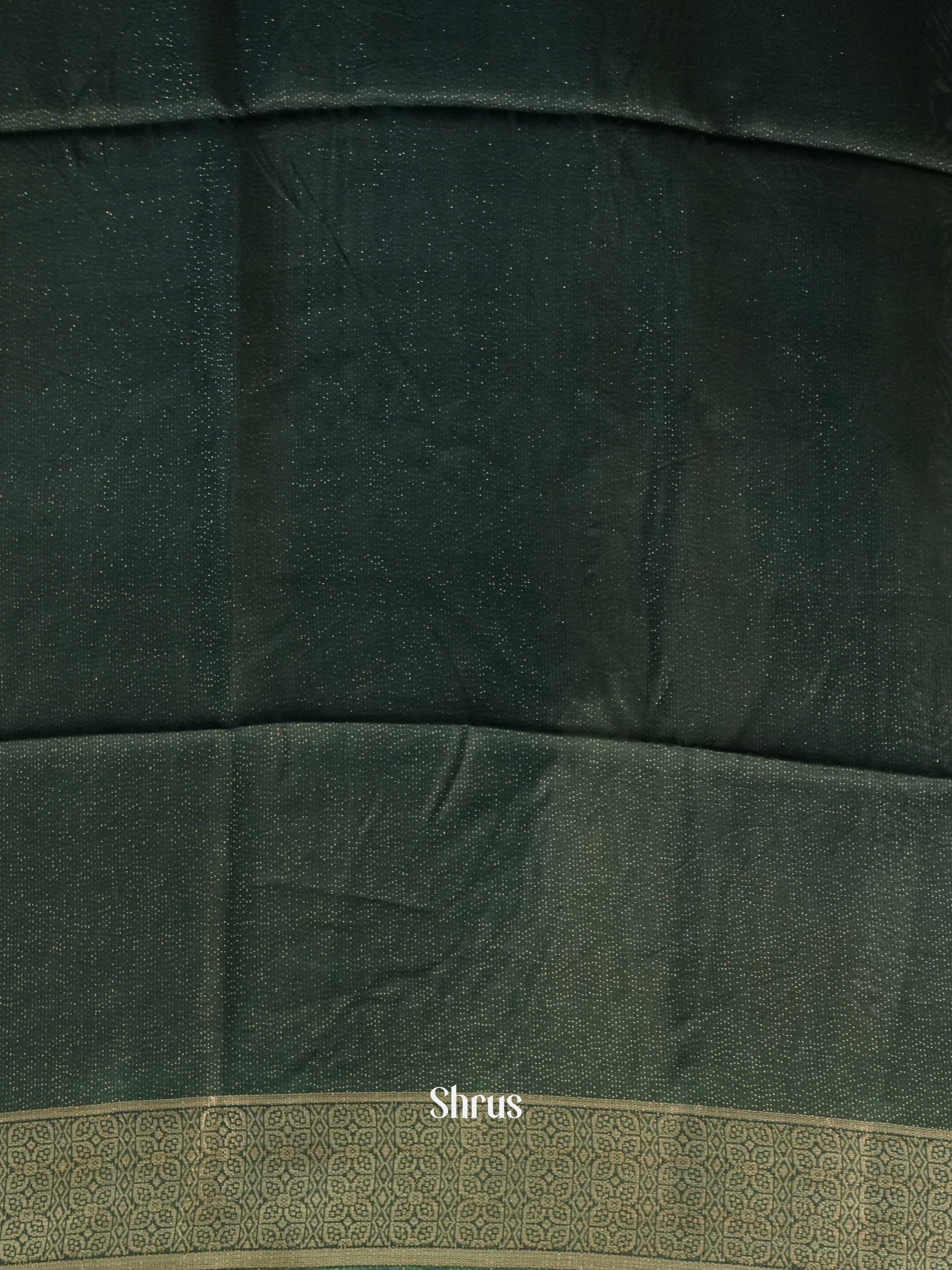 Green - Printed chanderi Saree - Shop on Shrus.com