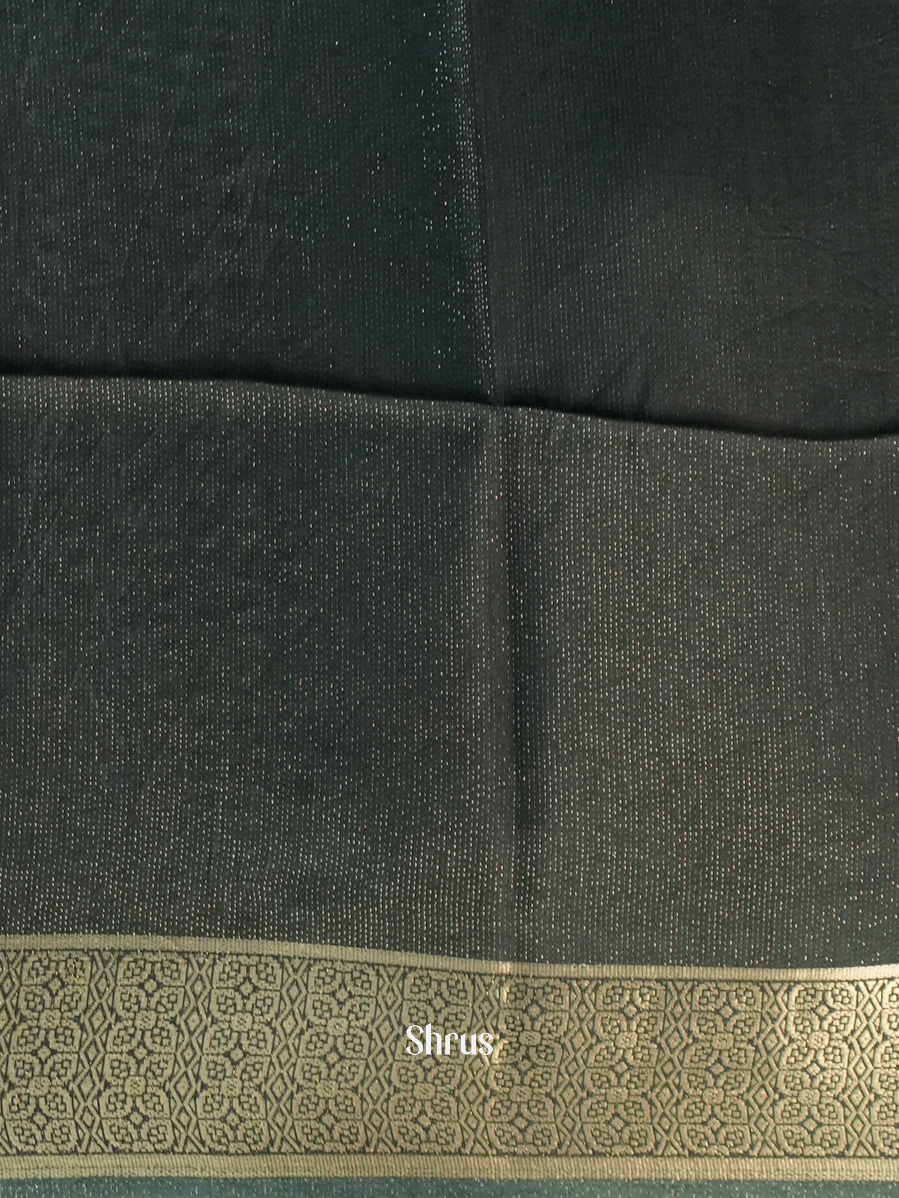 Green - Printed chanderi Saree - Shop on Shrus.com