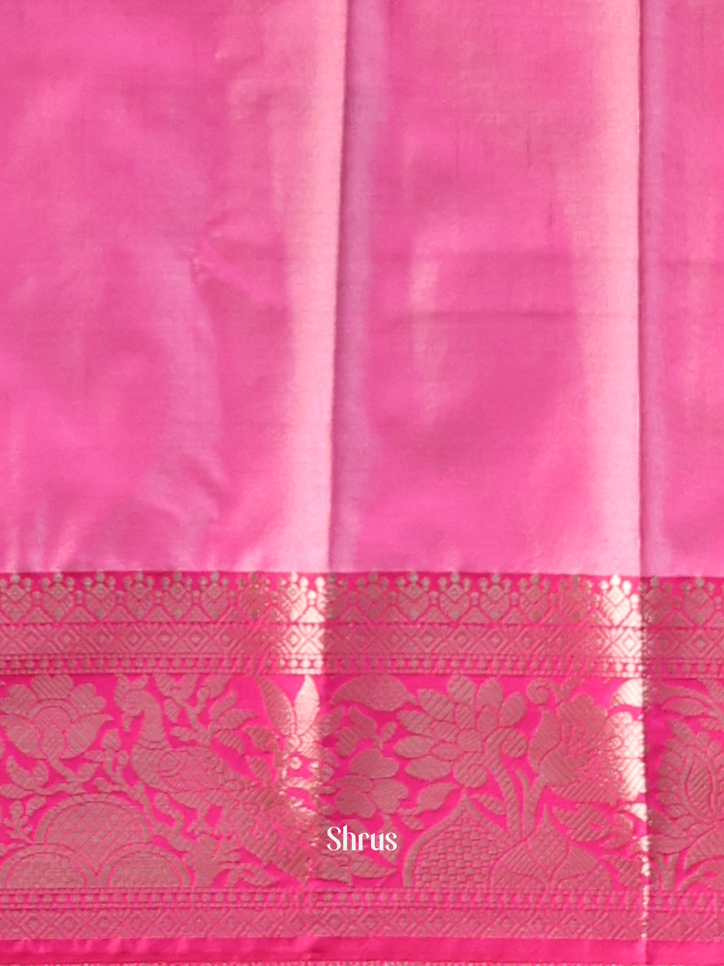CIS27098 - Semi Ikkat Saree - Shop on Shrus.com