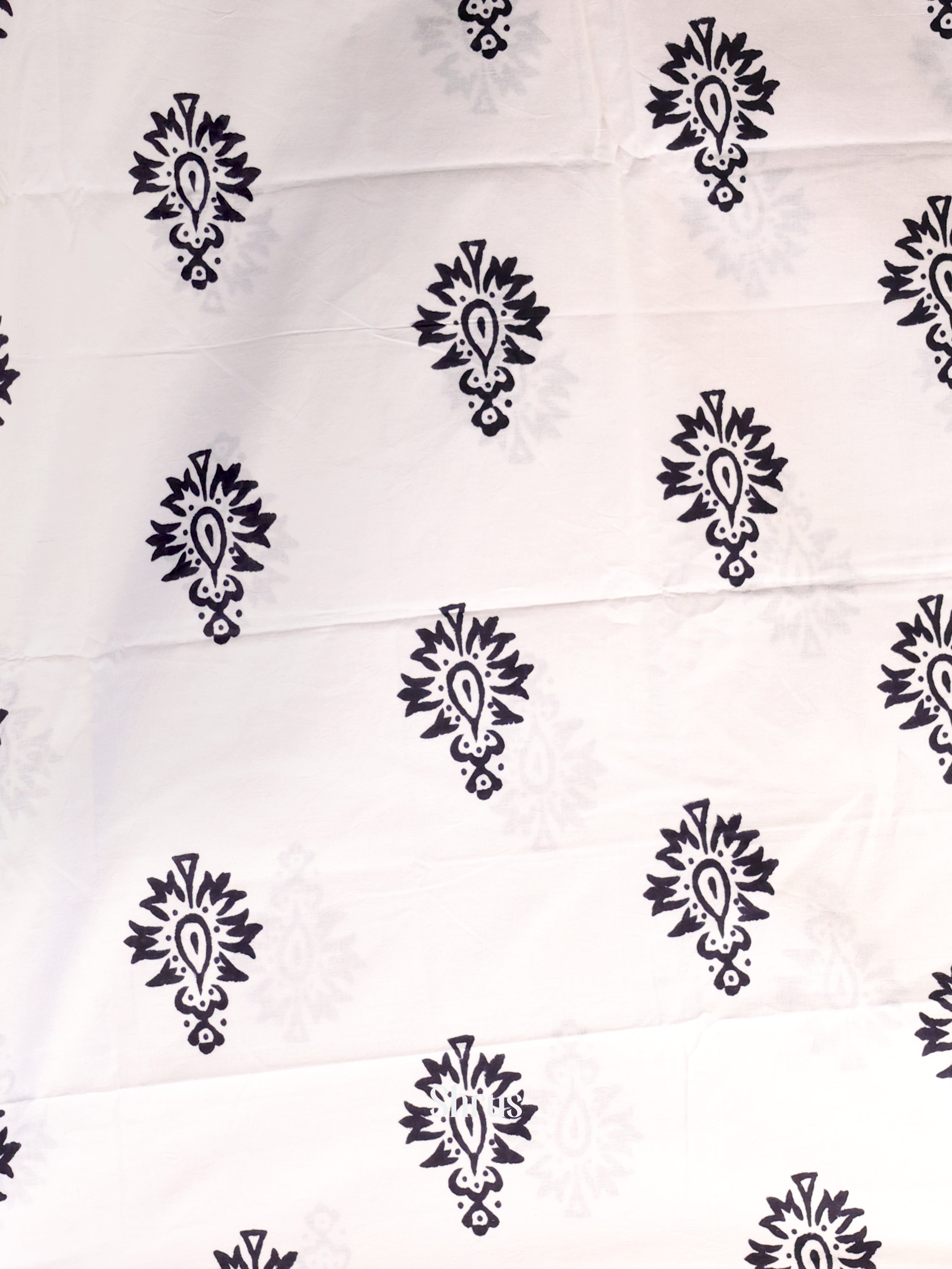 White & Black - Cotton salwar - Shop on Shrus.com