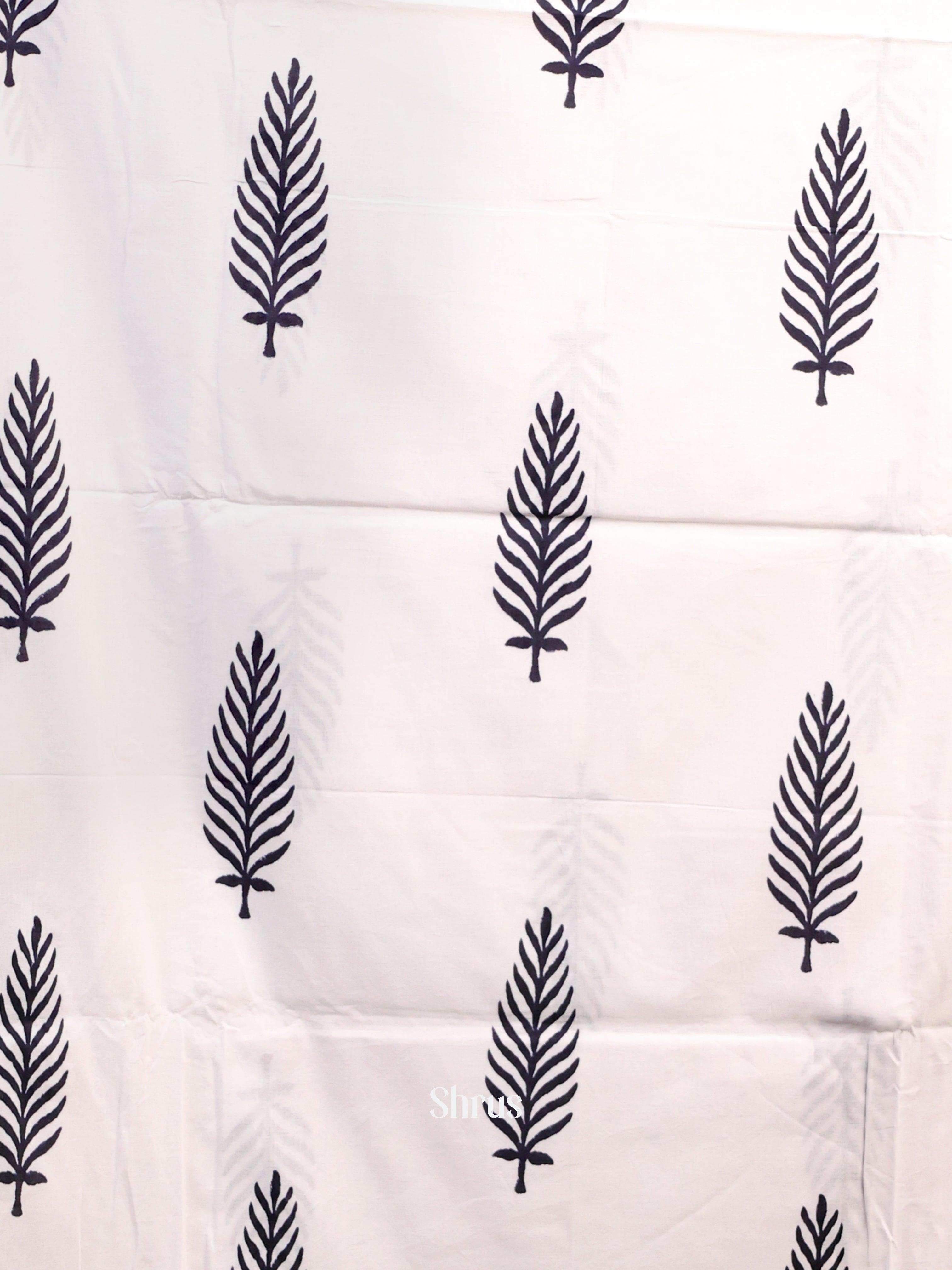 White & Black - Cotton salwar - Shop on Shrus.com