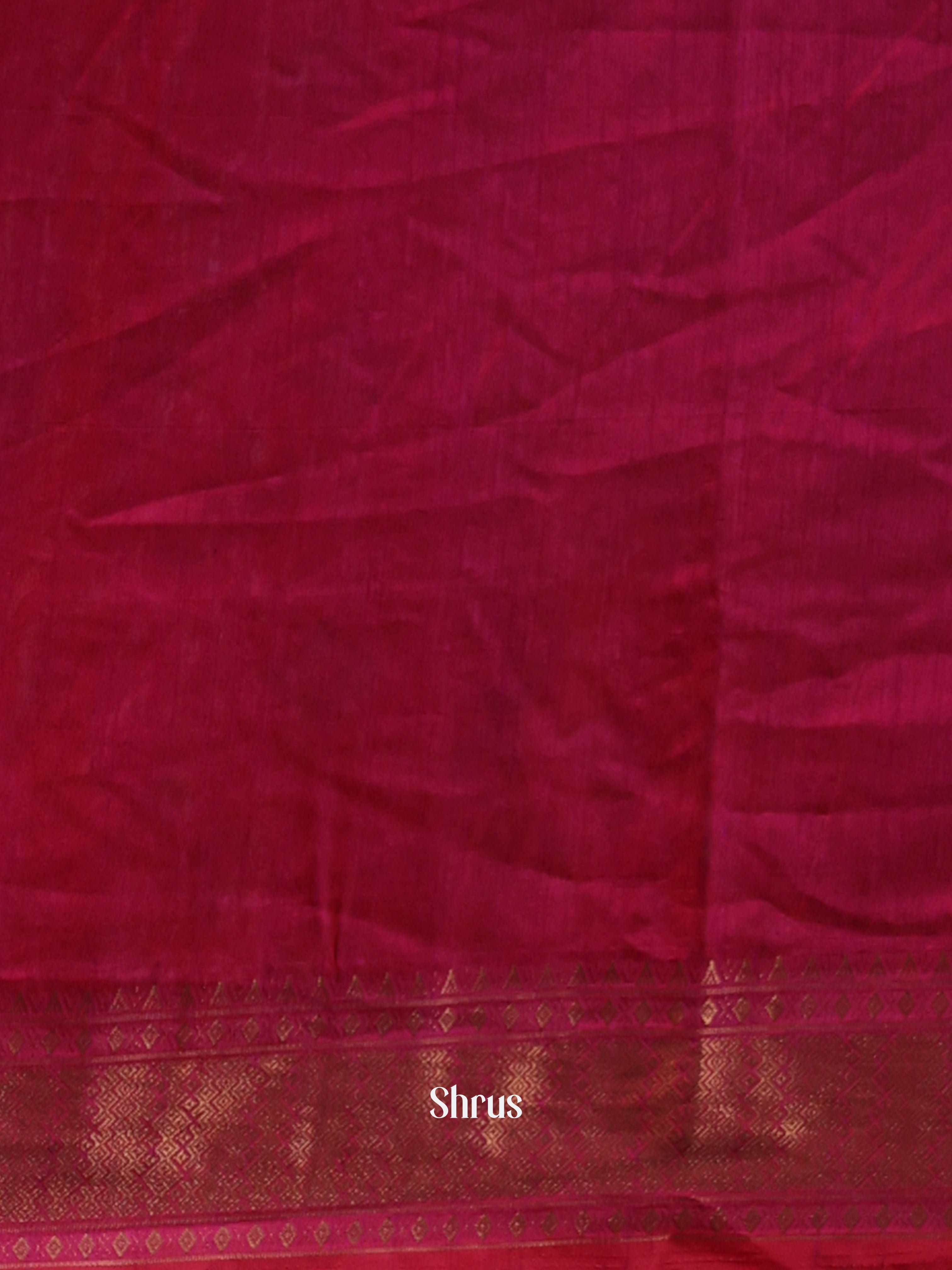 Purple & Pink - Semi Patola Saree - Shop on Shrus.com