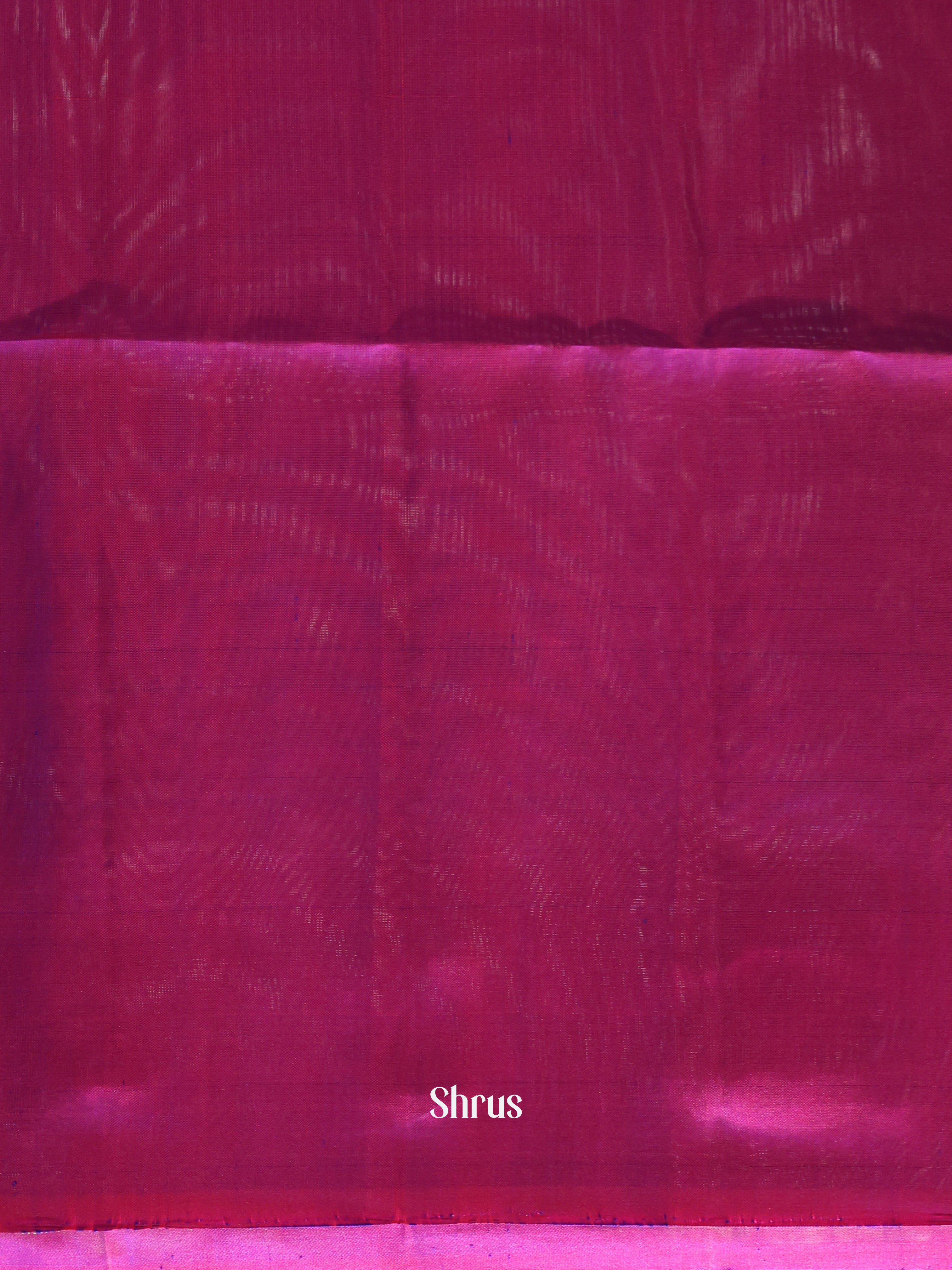 Blue & Majenta- Soft Silk Saree - Shop on Shrus.com