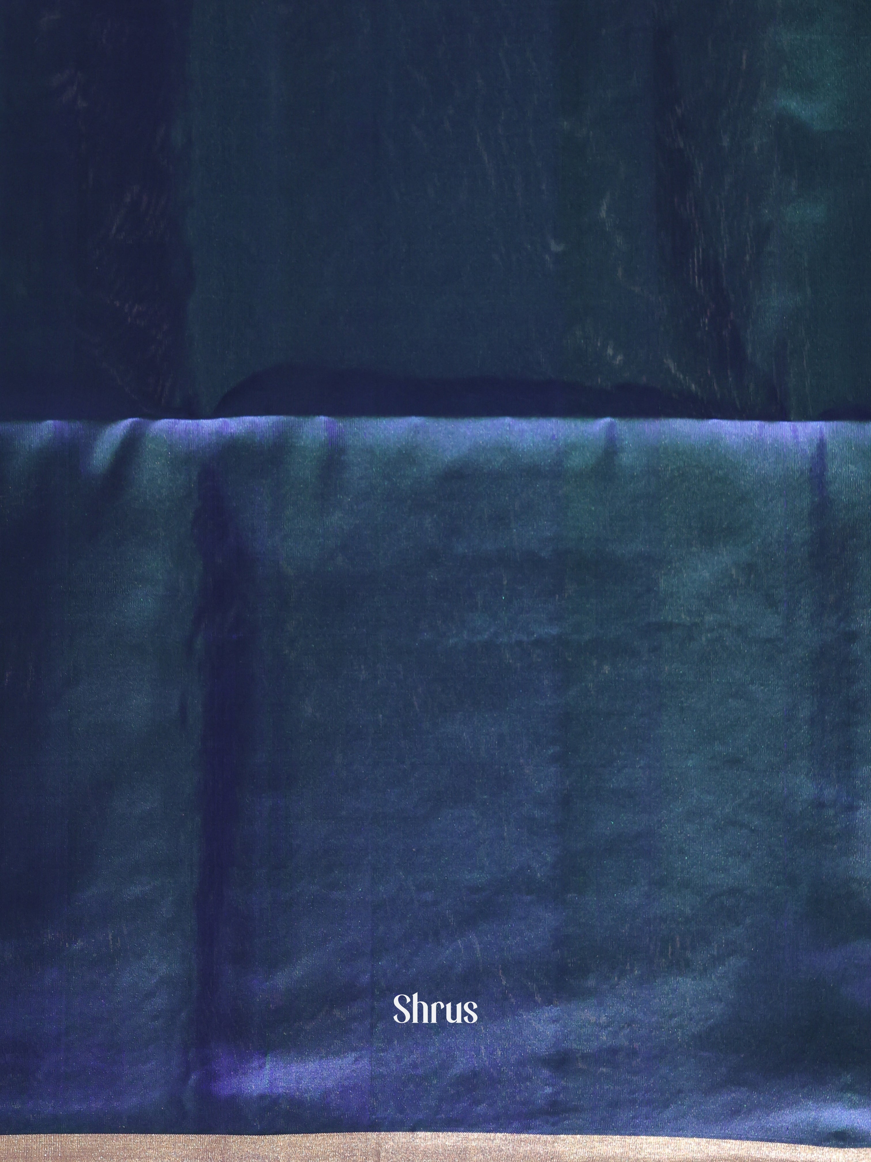 Majenta & Blue - Soft Silk Saree - Shop on Shrus.com