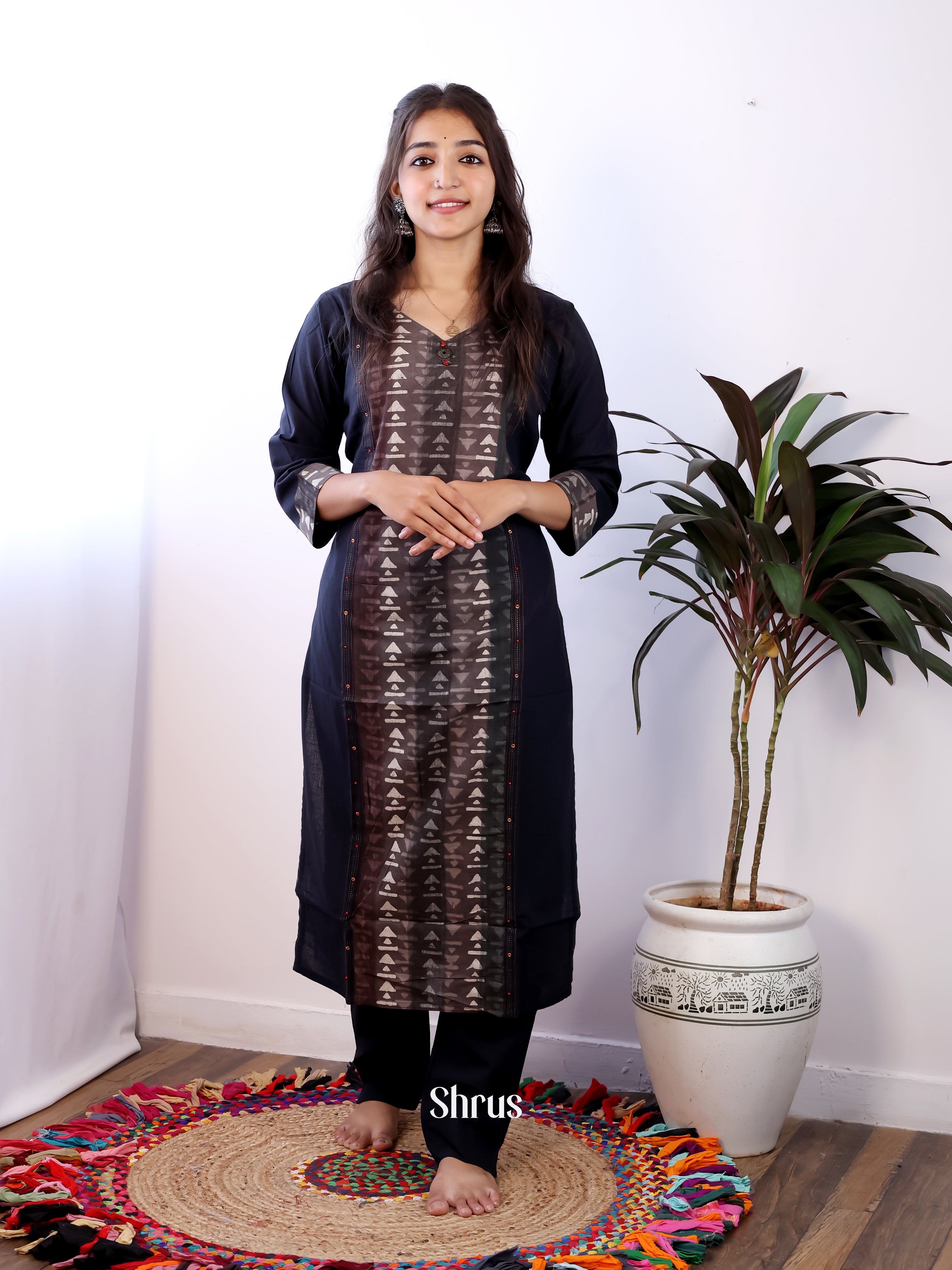 Black - 2pc Readymade Suits - Shop on Shrus.com