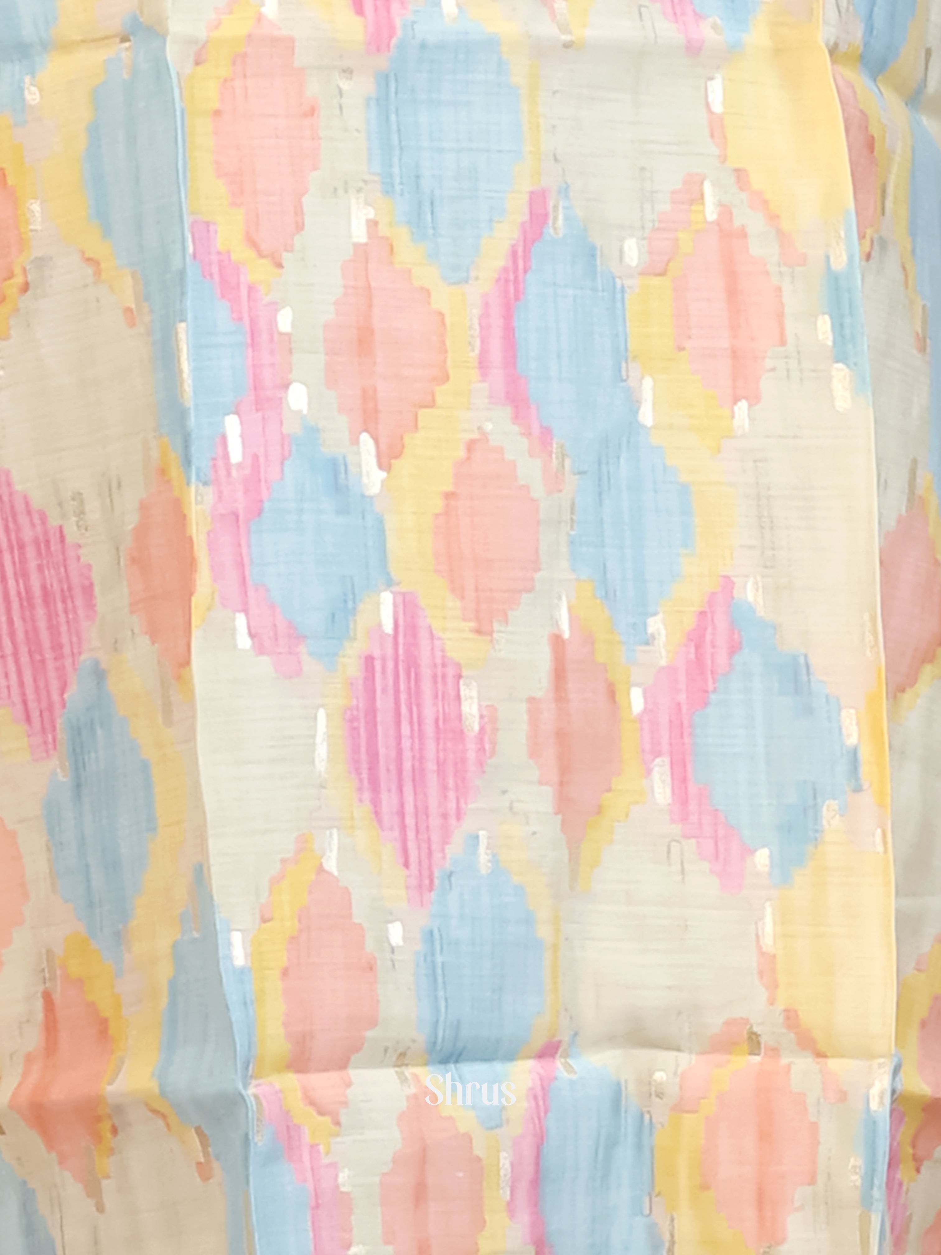 Cream & Yellow - Readymade Kurti - Shop on Shrus.com