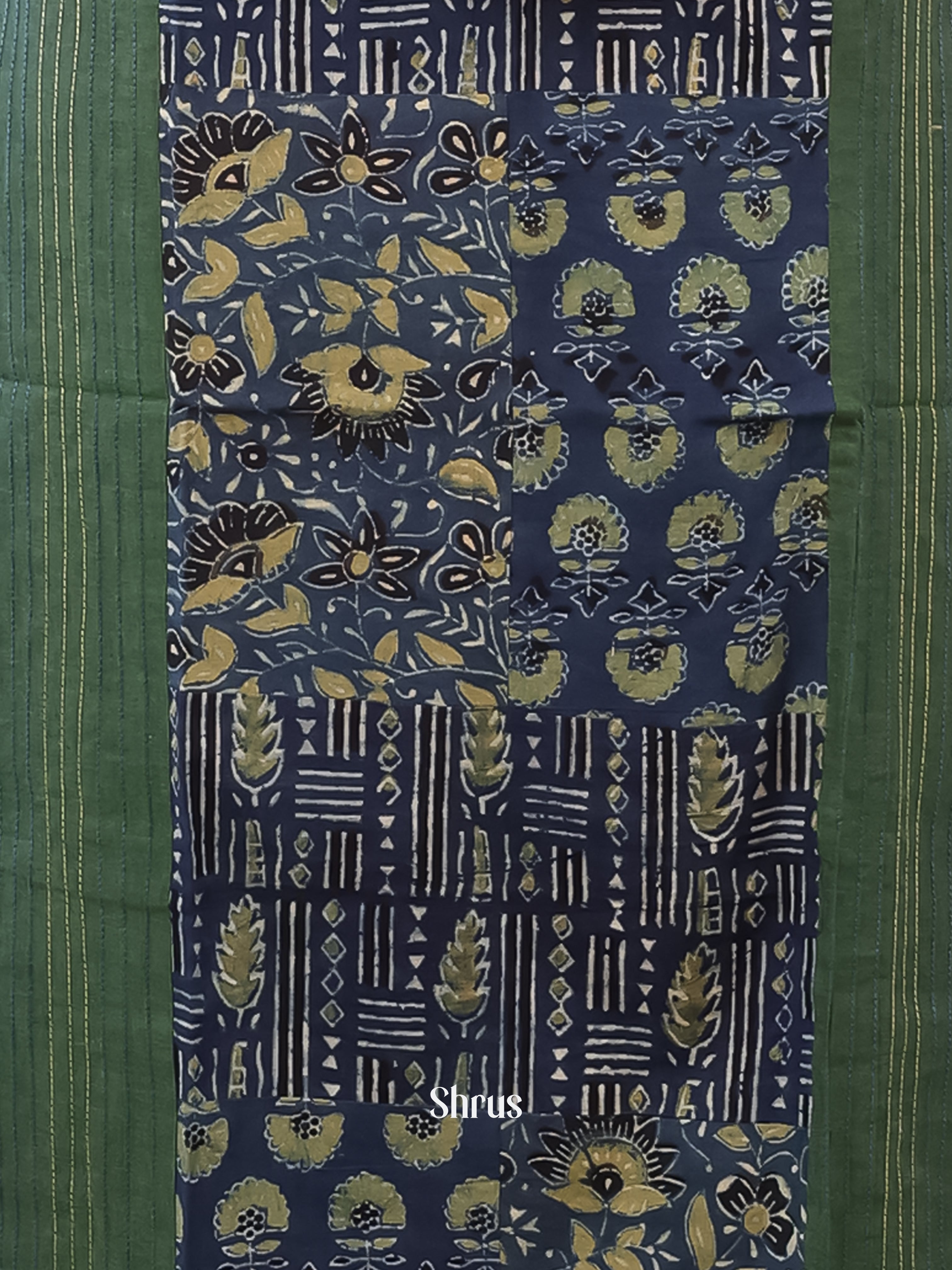 Green & Blue - Readymade kurti - Shop on Shrus.com