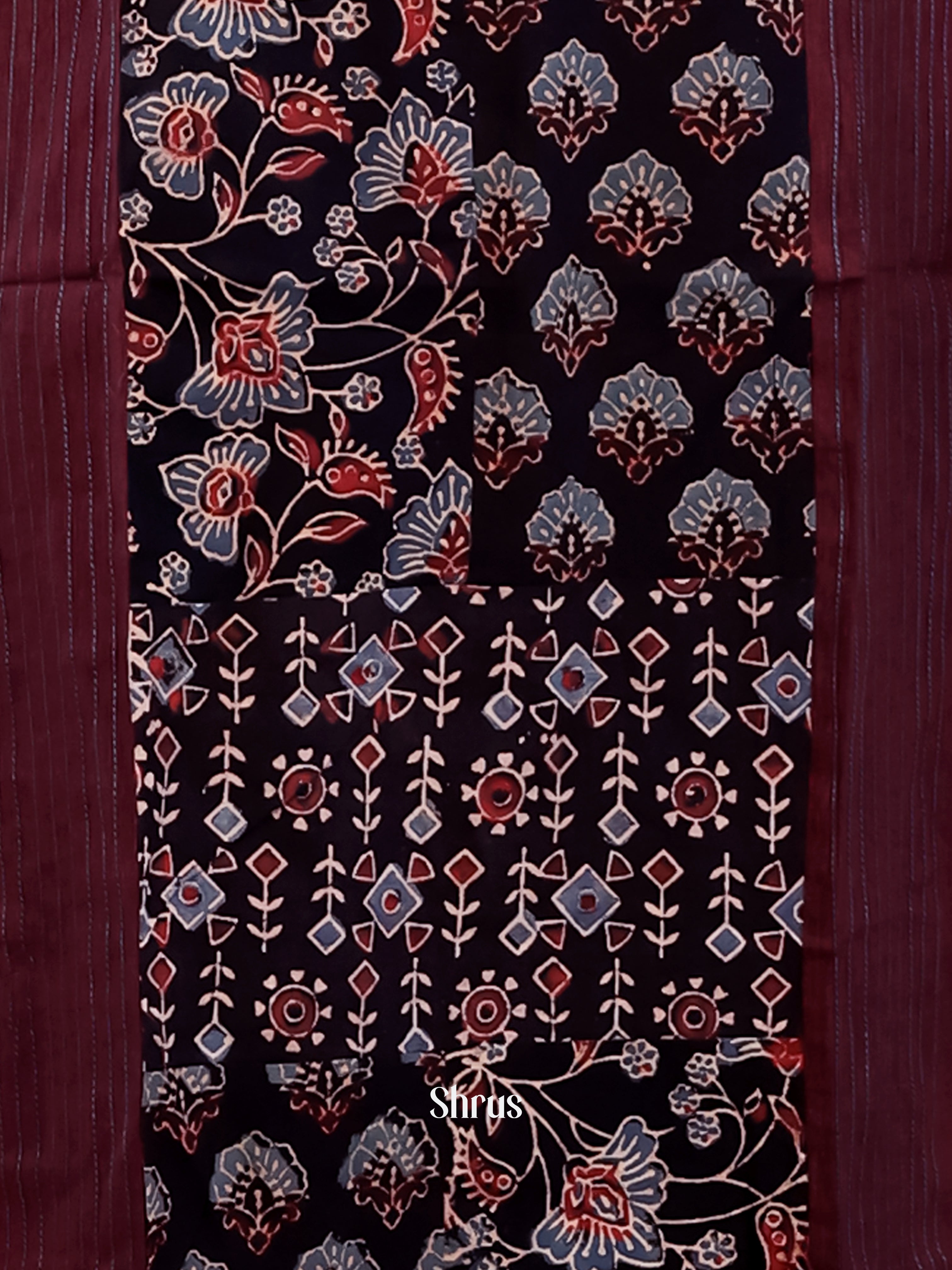 Brown & Black - Readymade Kurti - Shop on Shrus.com