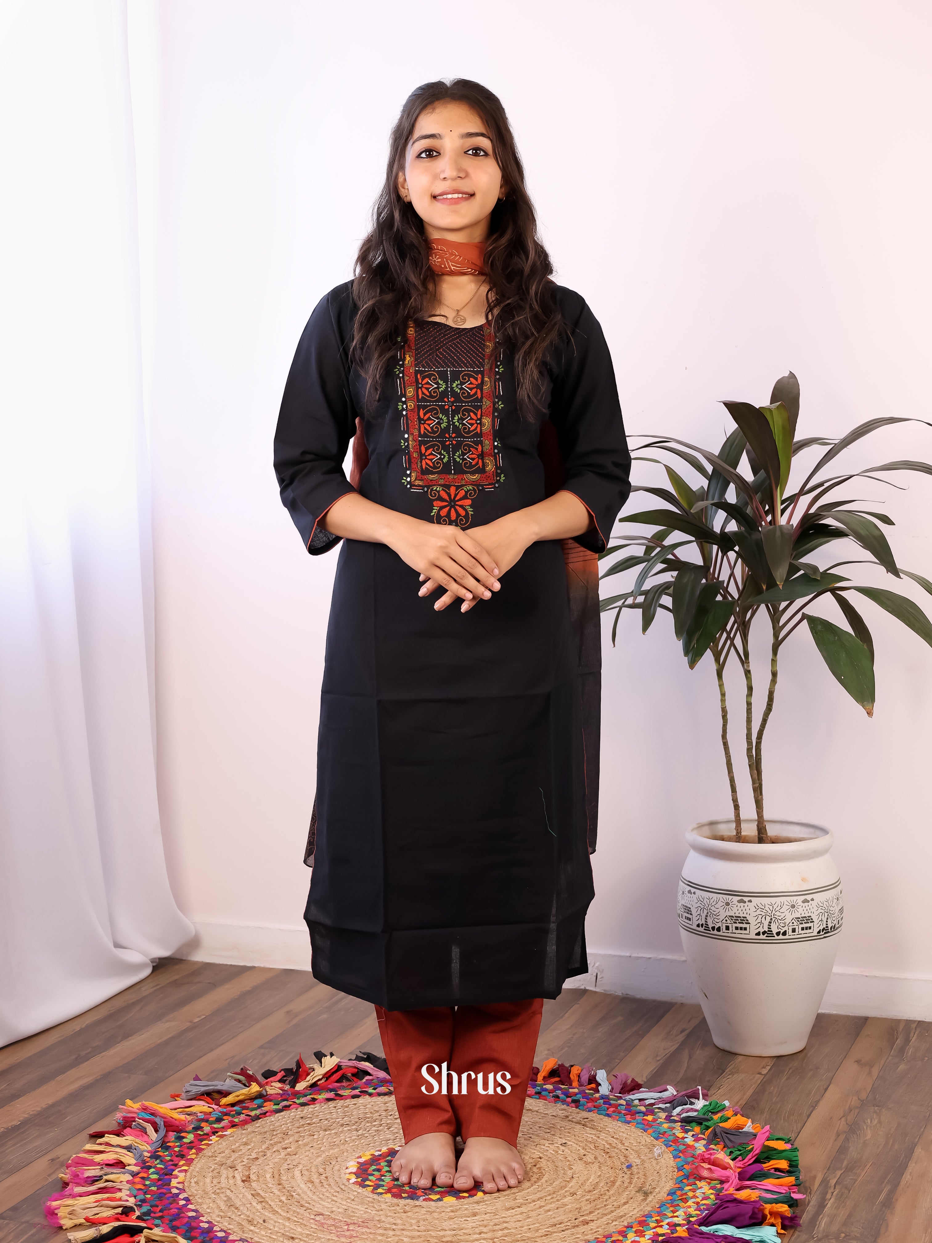 Black & Brown -3pc Readymade Suits - Shop on Shrus.com
