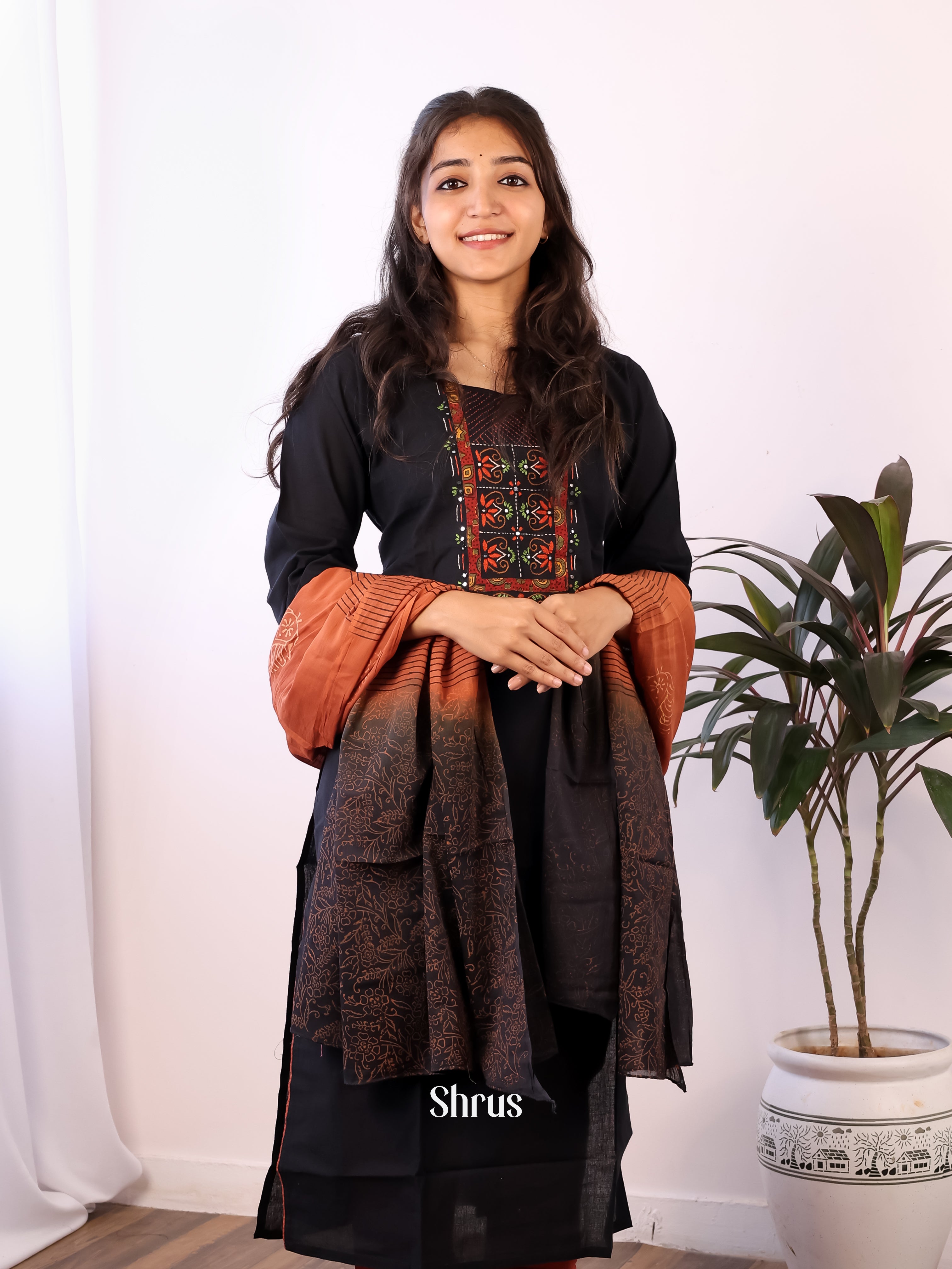 Black & Brown -3pc Readymade Suits - Shop on Shrus.com