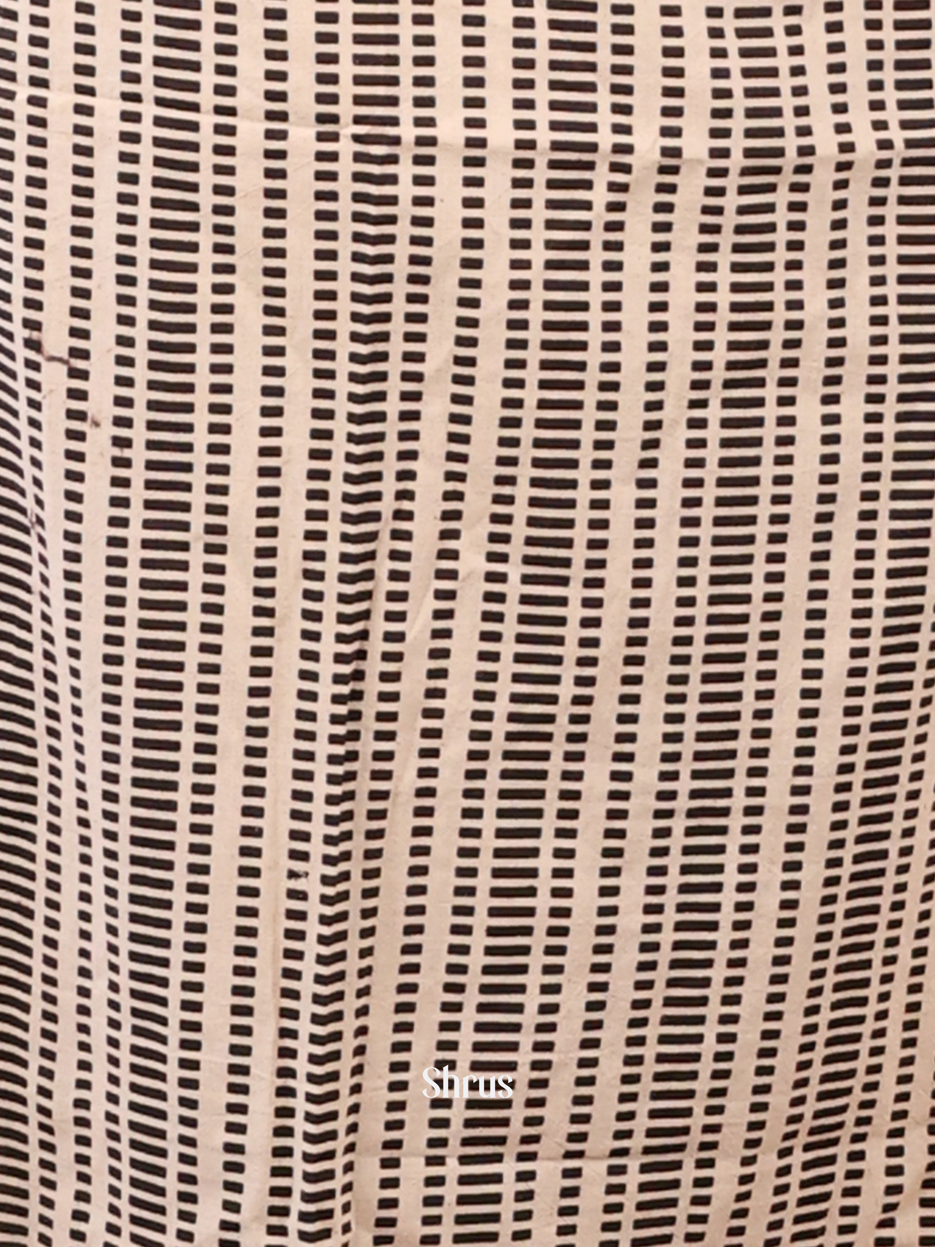 Beige & Black- Readymade Suits - Shop on Shrus.com