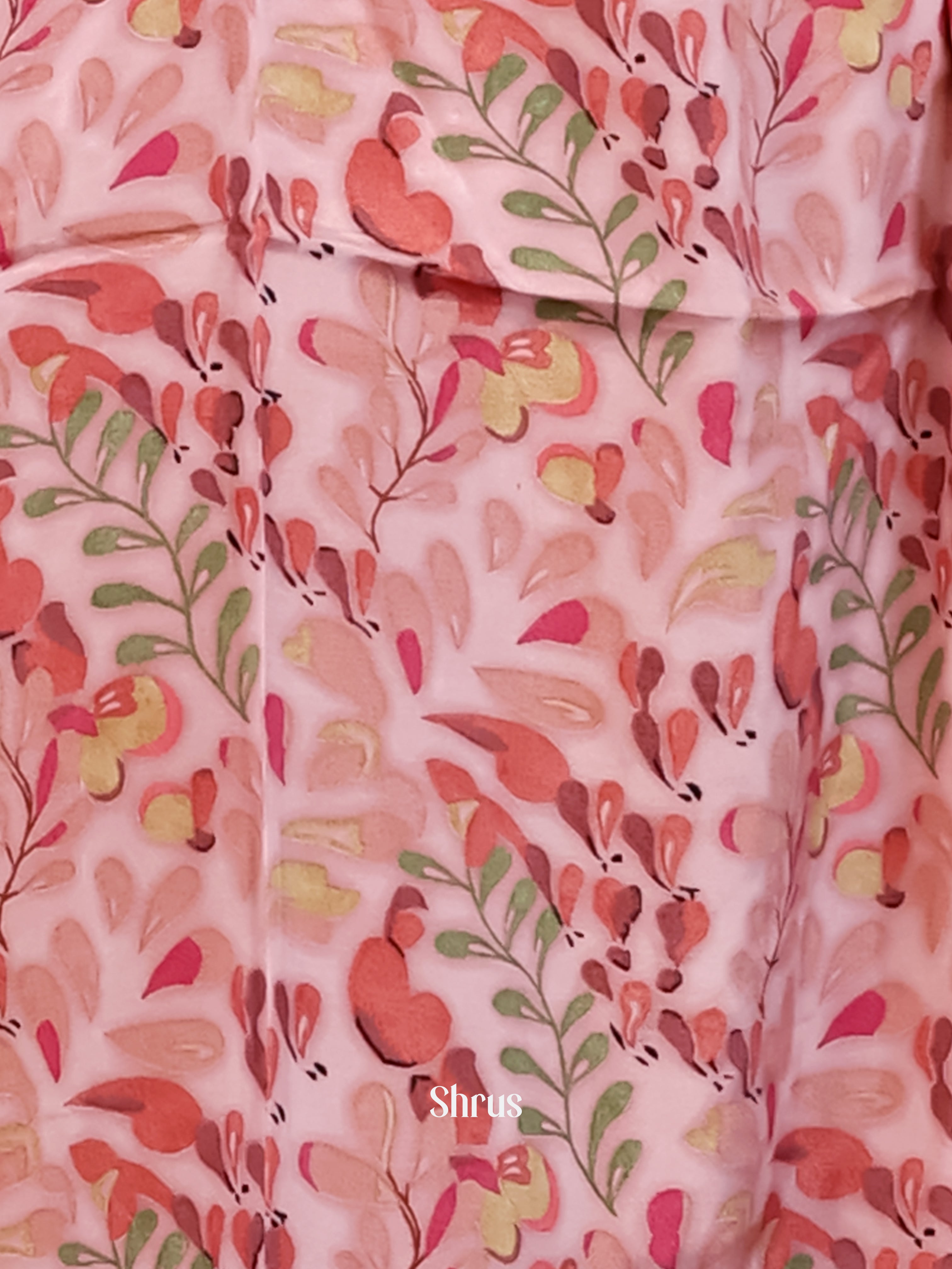 Pink - Readymade Kurti - Shop on Shrus.com