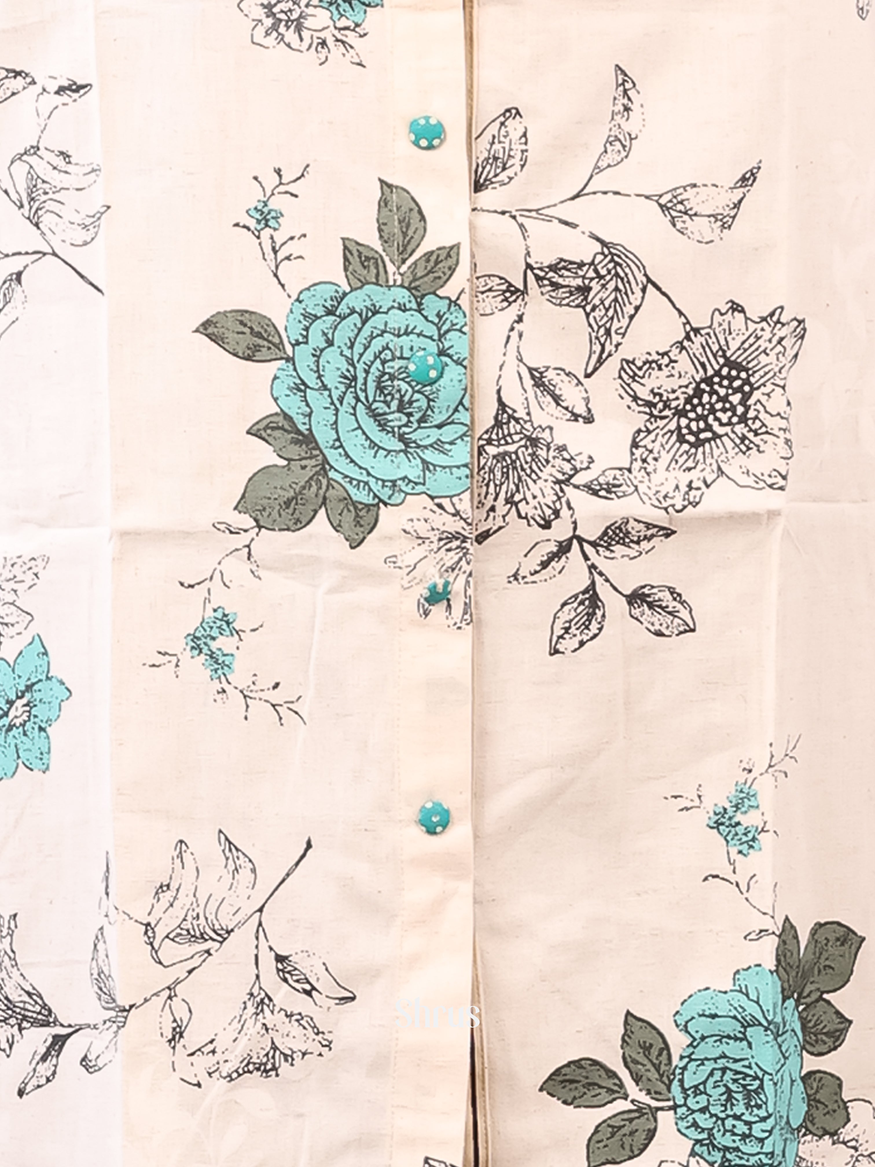 Cream - Readymade Kurti - Shop on Shrus.com