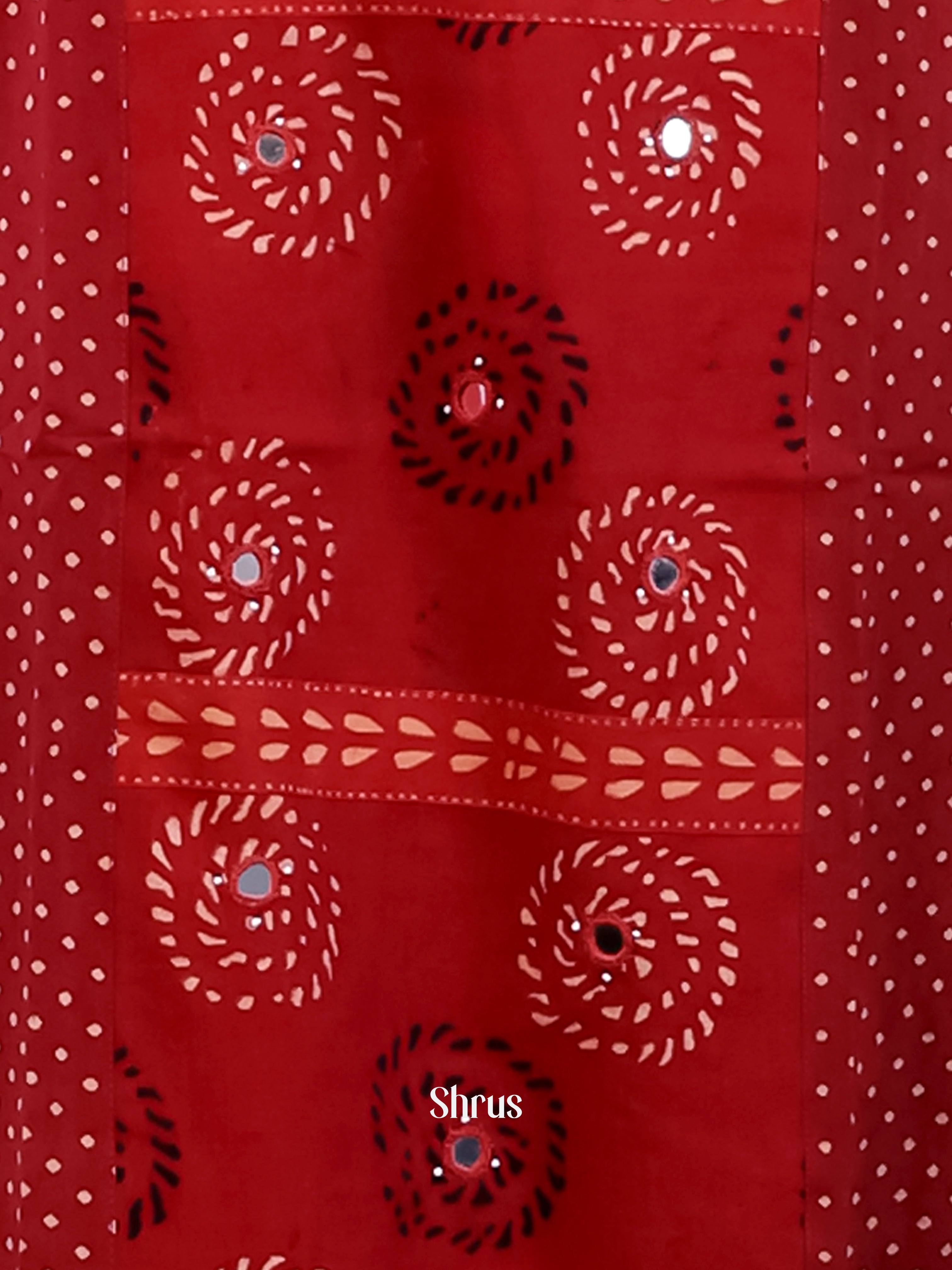 Maroon - Readymade Kurti - Shop on Shrus.com