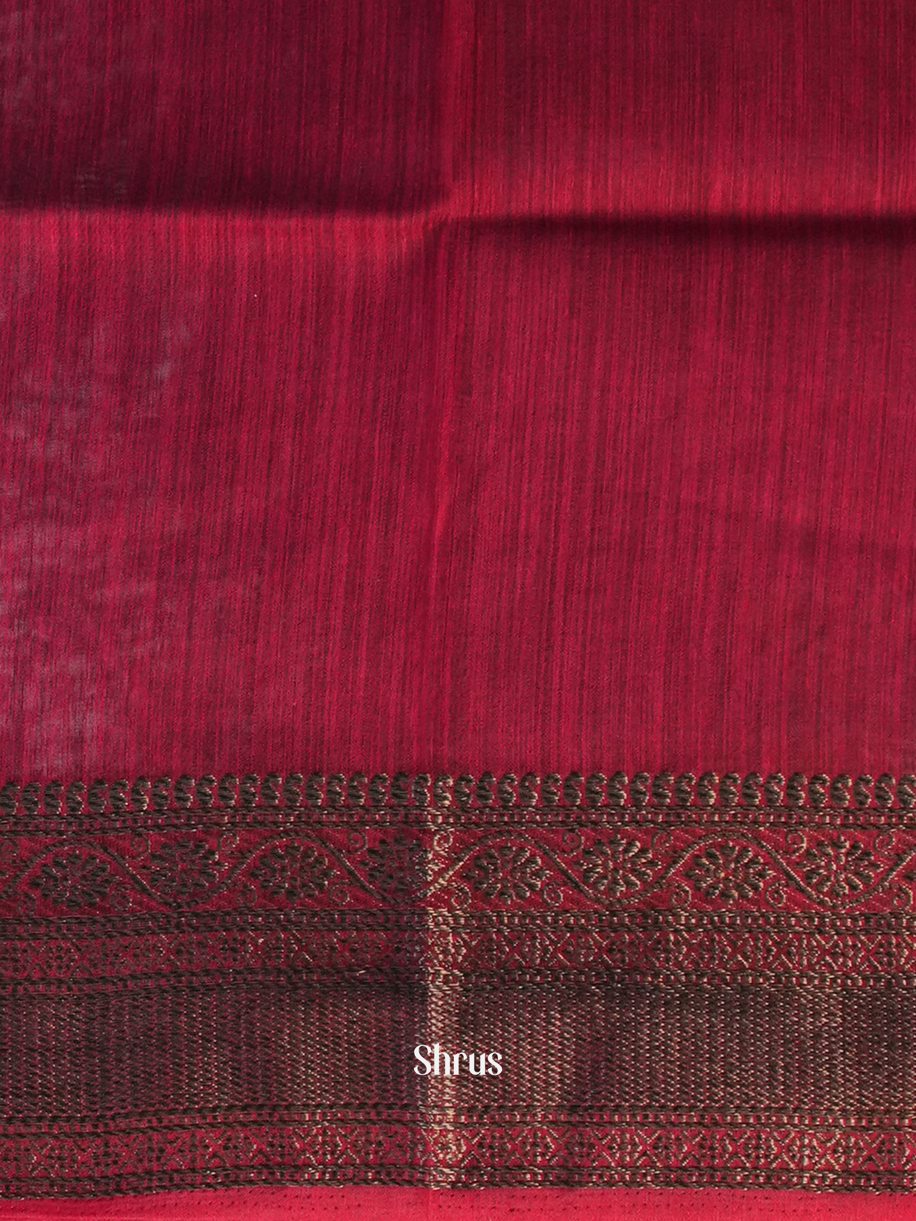 Blue & Maroon - Semi Jute - Shop on Shrus.com