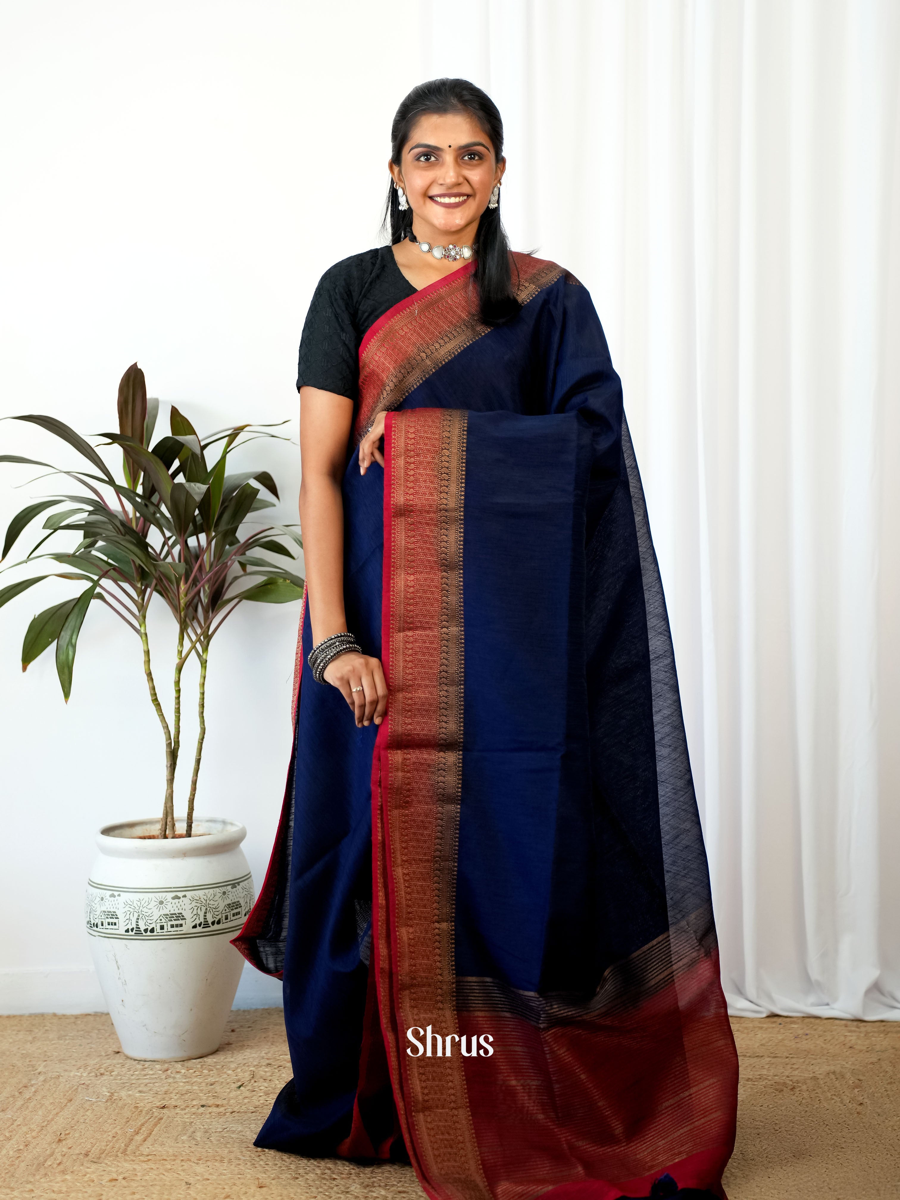 Blue & Red - Semi Jute - Shop on Shrus.com