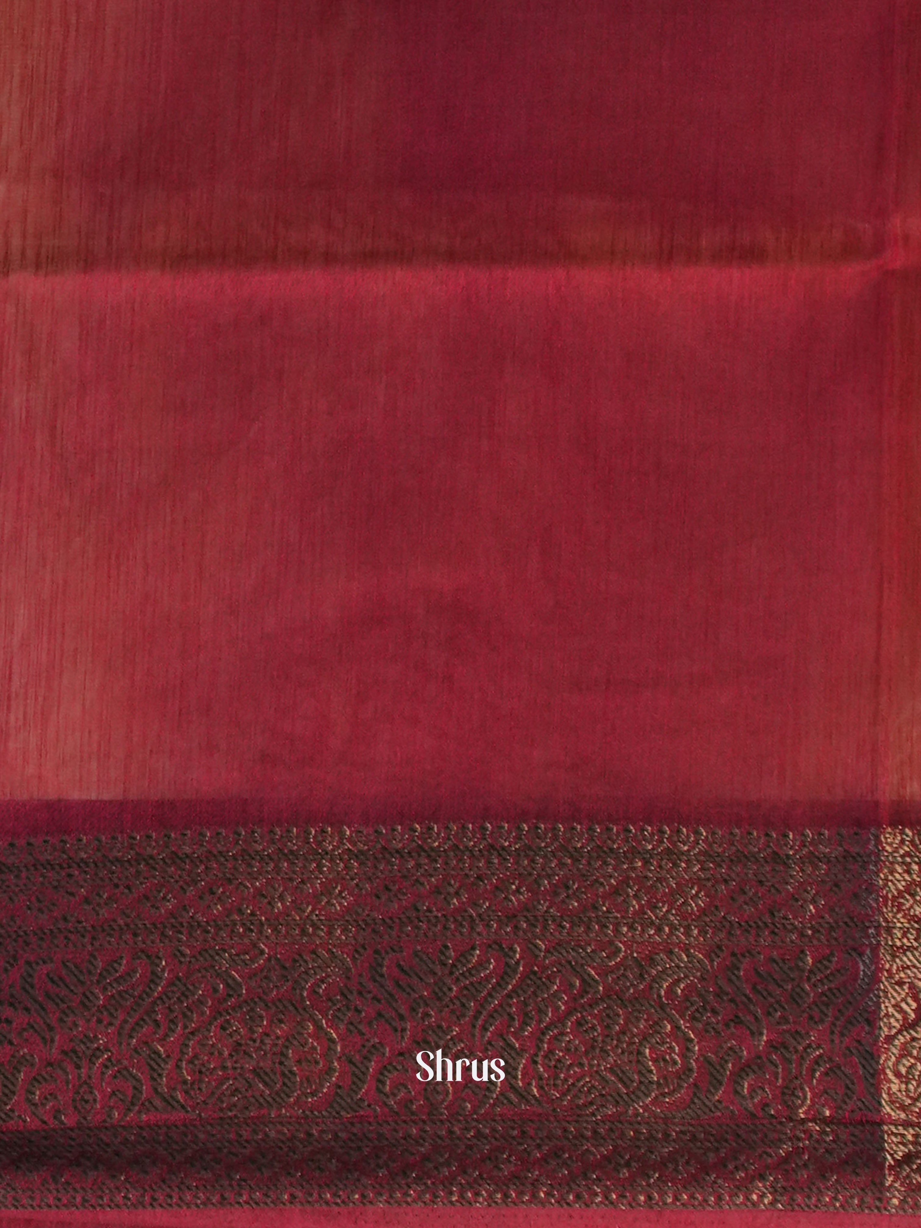 Brown & Maroon - Semi Jute - Shop on Shrus.com