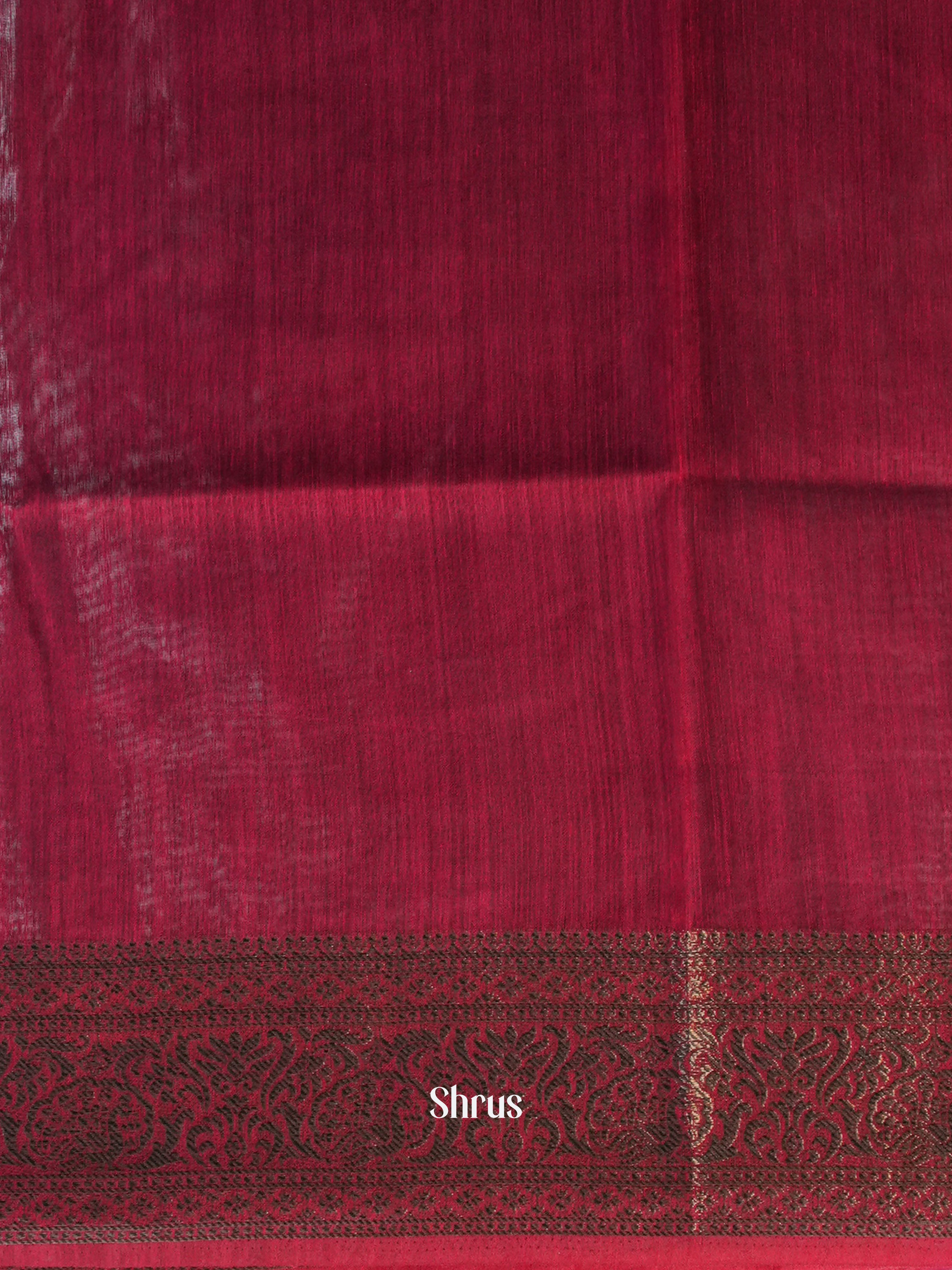 Blue & Maroon - Semi Jute - Shop on Shrus.com