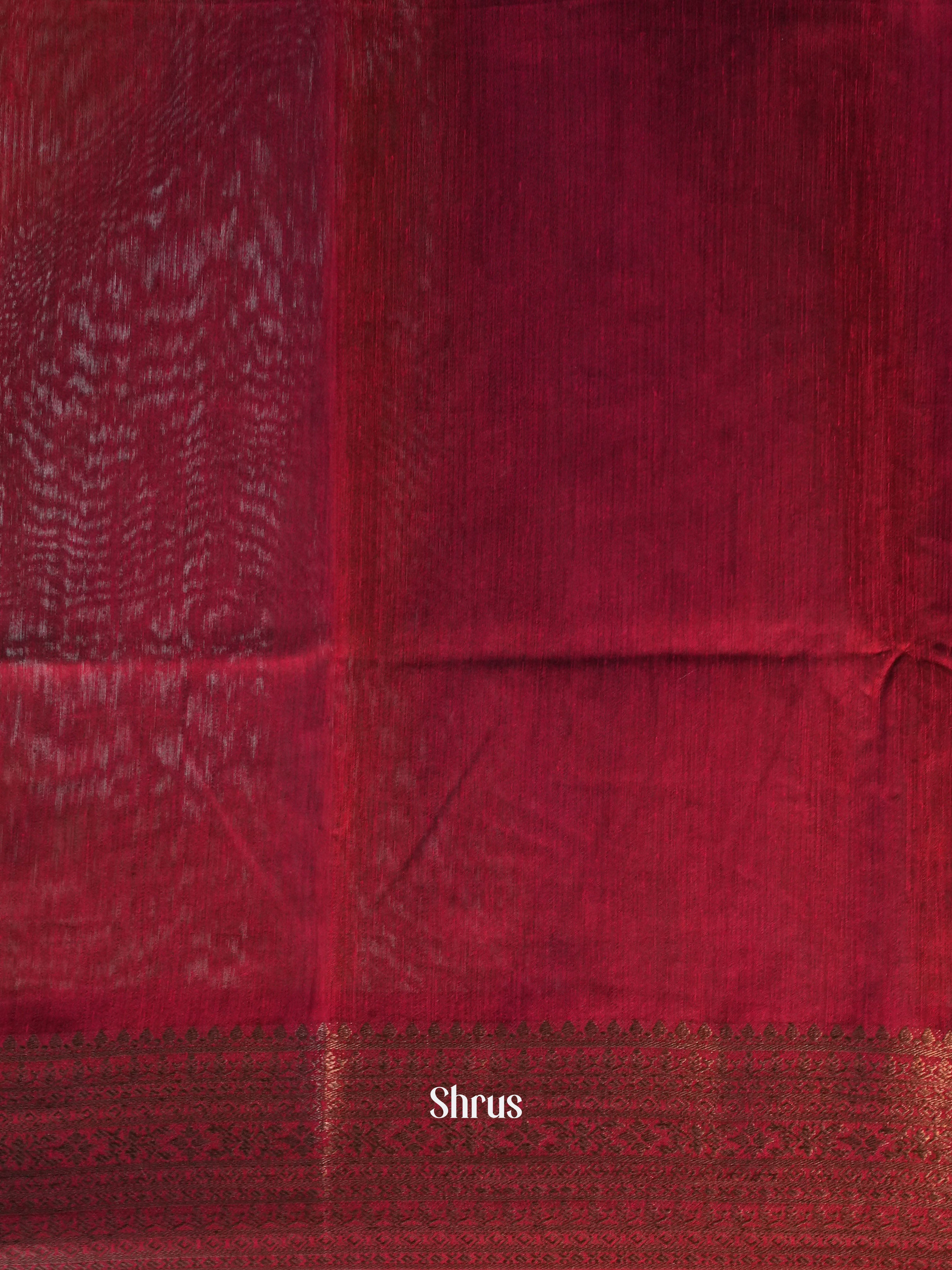 Green & Maroon - Semi Jute - Shop on Shrus.com