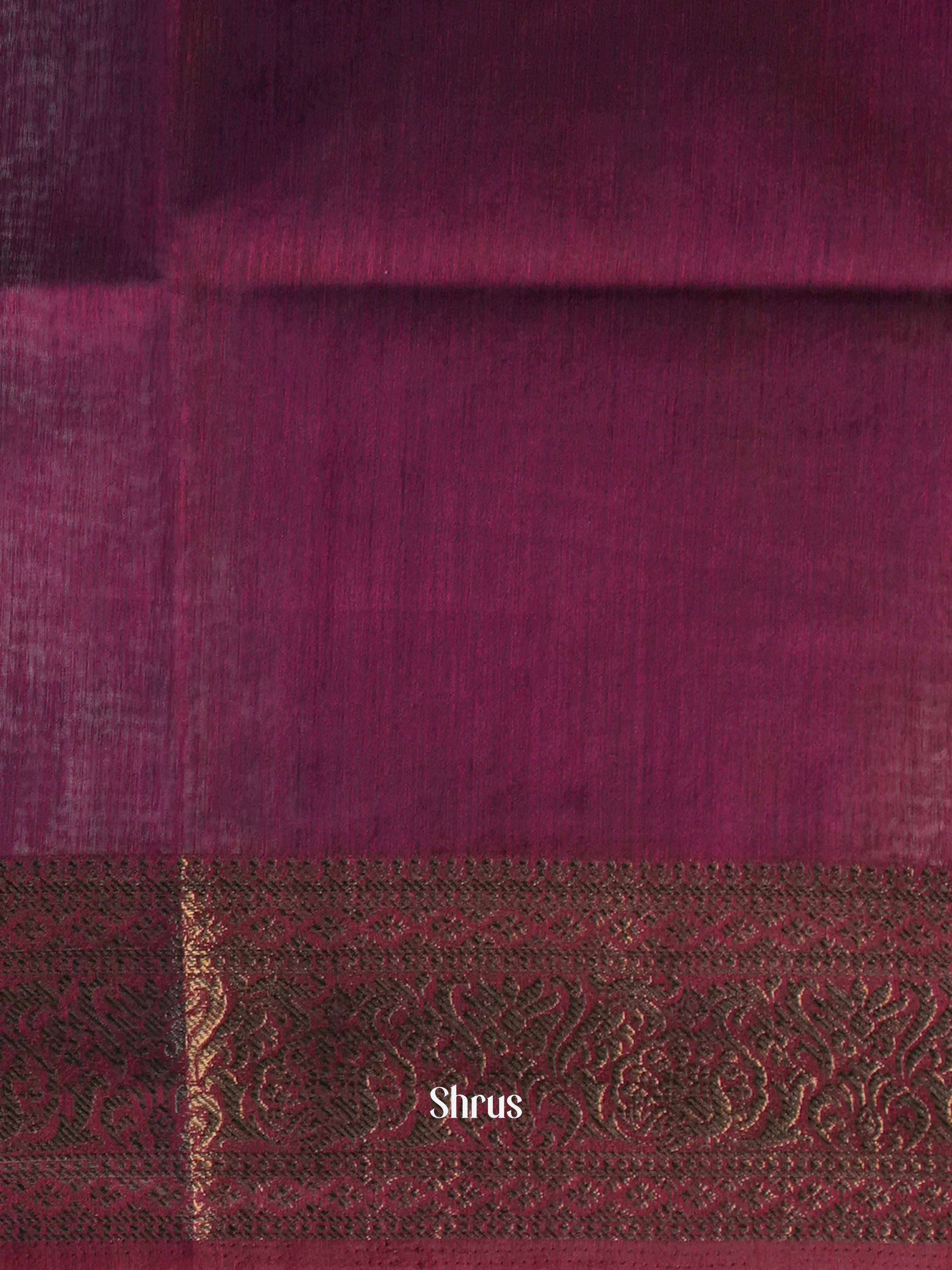 Grey & Maroon - Semi Jute - Shop on Shrus.com