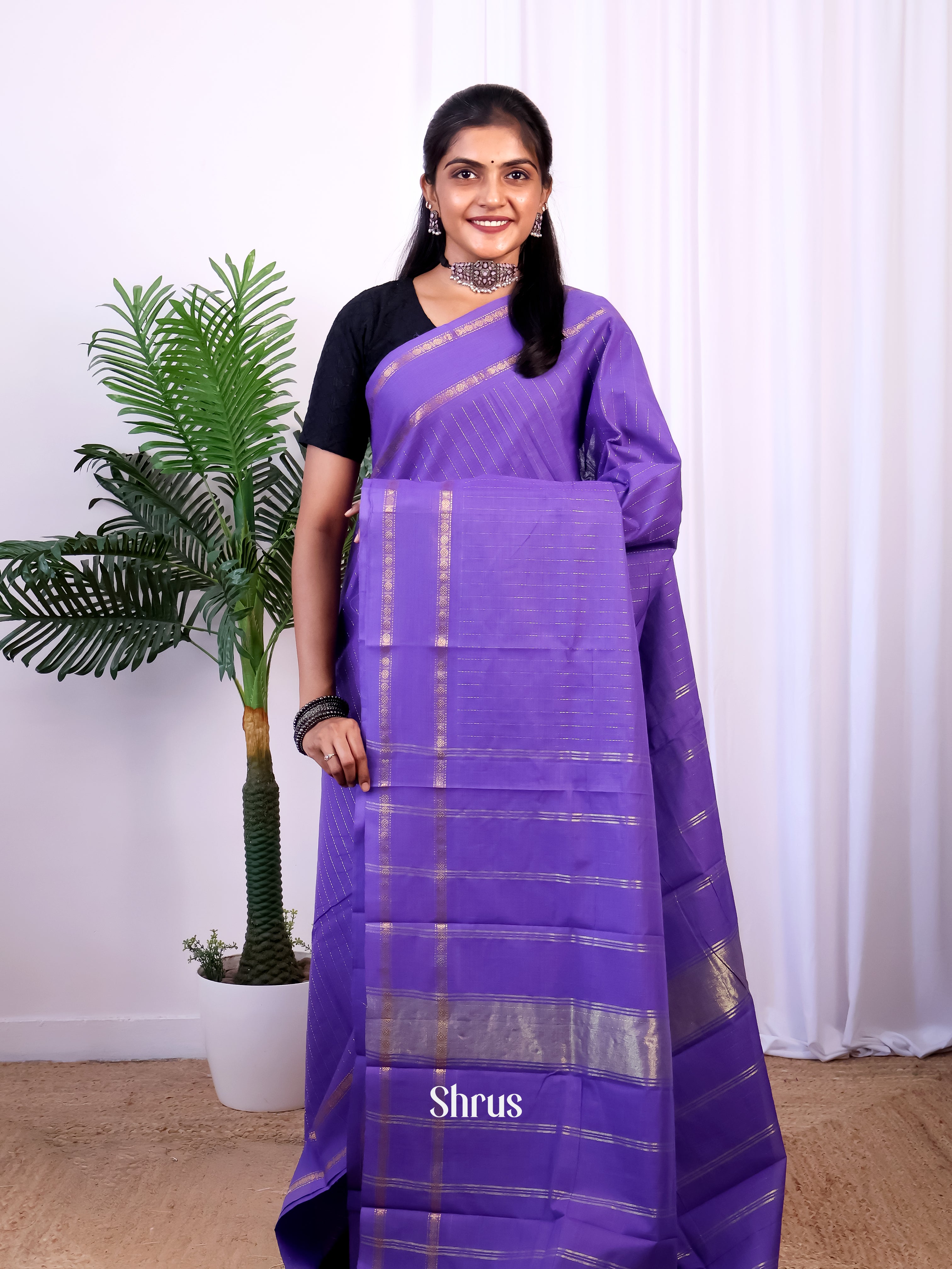CIS28717 - Chettinad Cotton Saree - Shop on Shrus.com