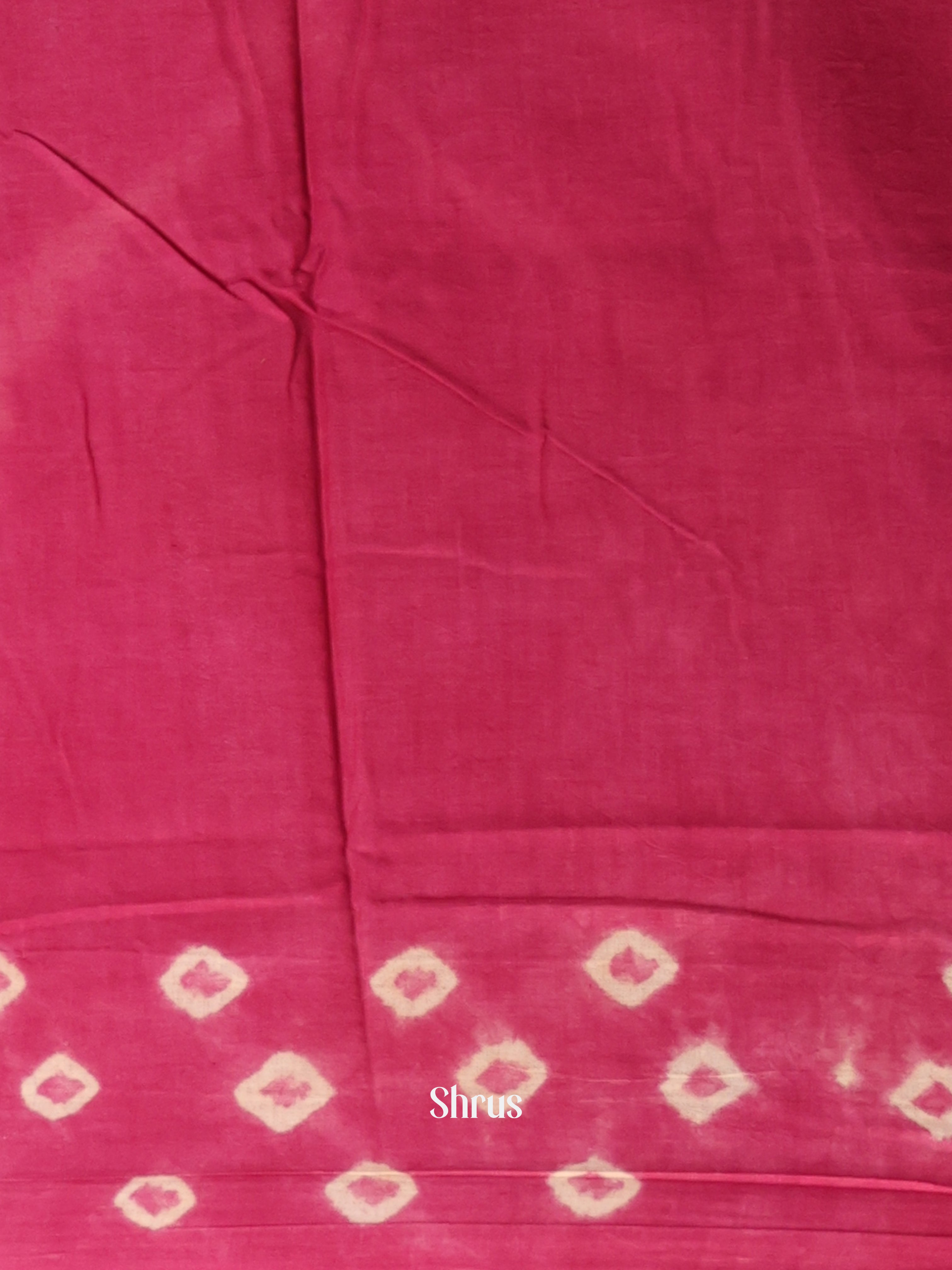 Purple - Cotton Saree - Shop on Shrus.com