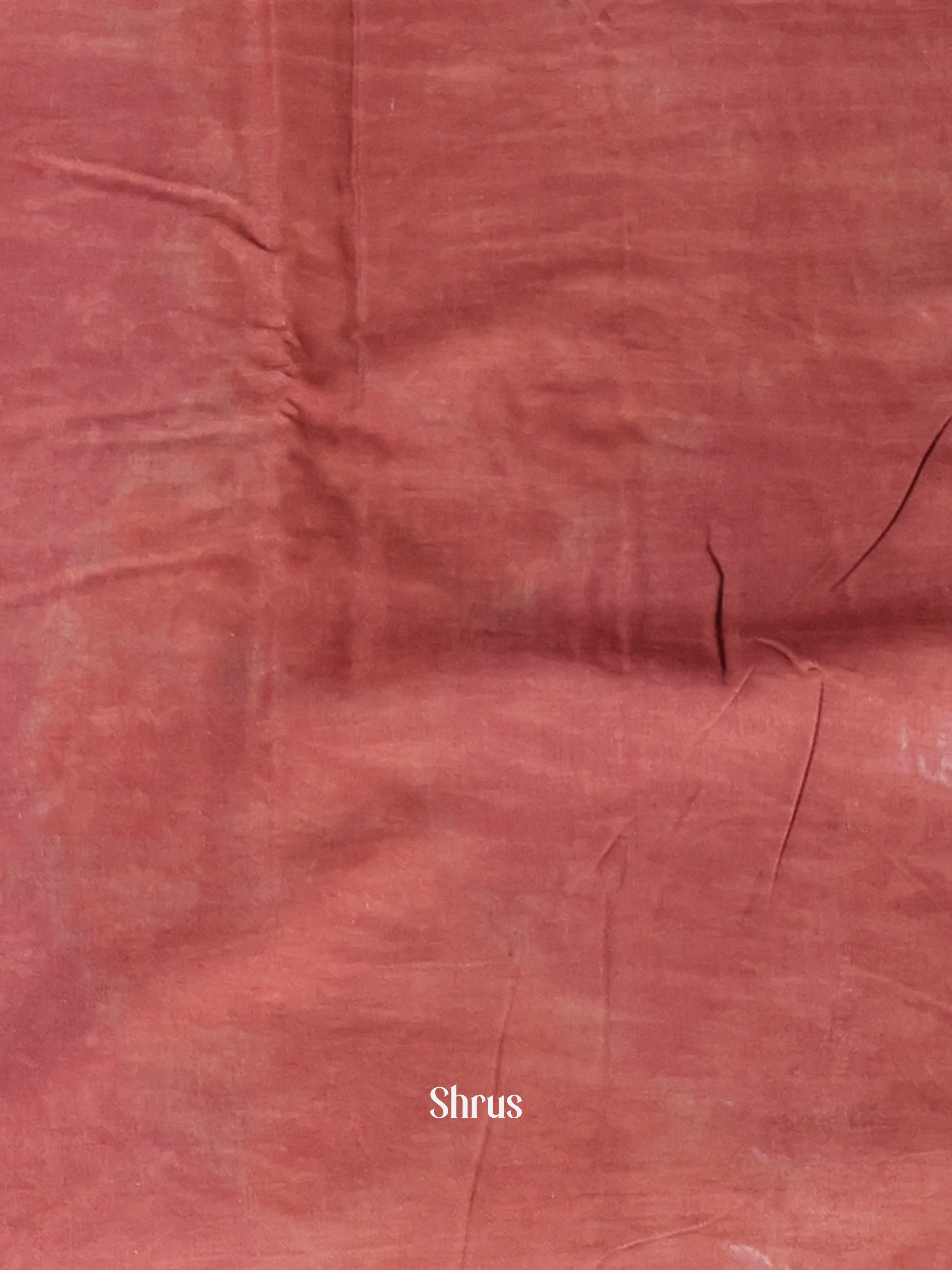 Orange & Pink - Cotton Saree - Shop on Shrus.com