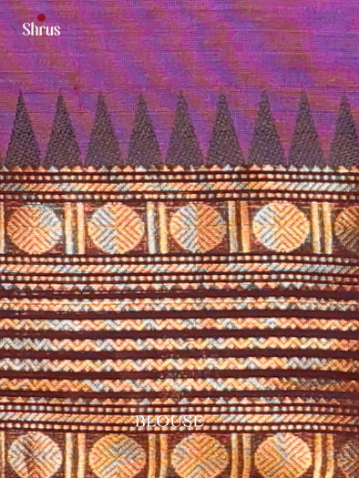 Purple & Pink - Chettinad Cotton Saree - Shop on Shrus.com