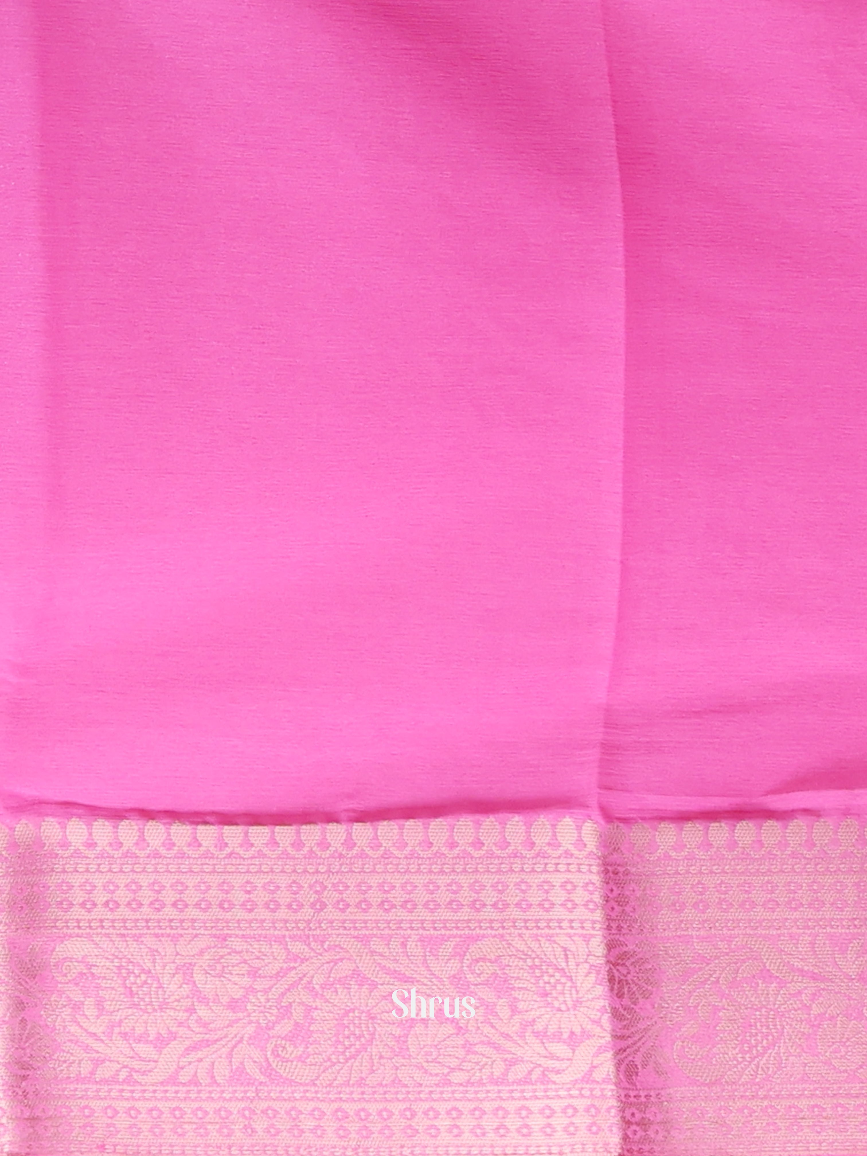 Purple - Semi Mysoresilk Saree - Shop on Shrus.com