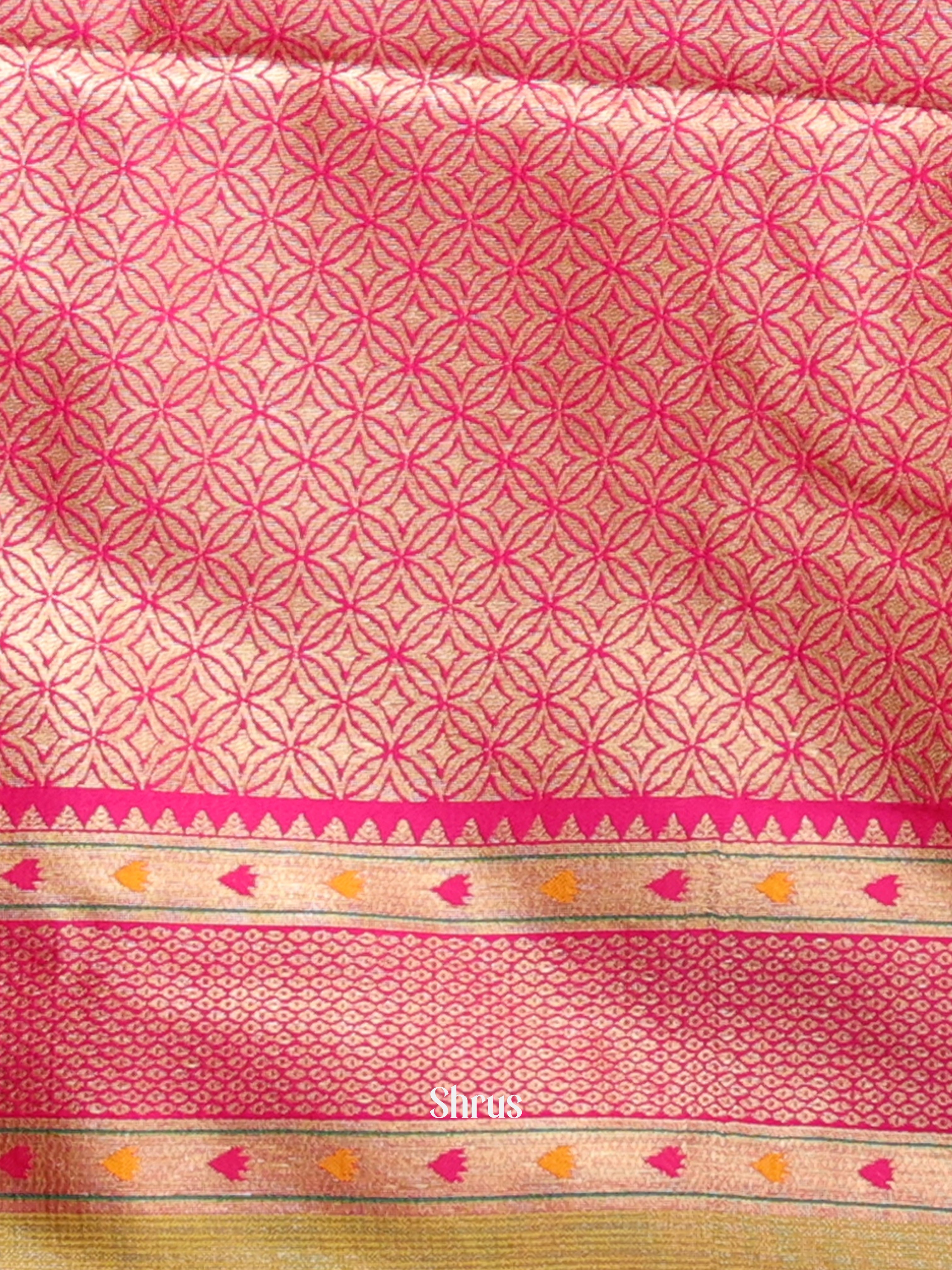 CIS30204 - Banarasi kota Saree - Shop on Shrus.com
