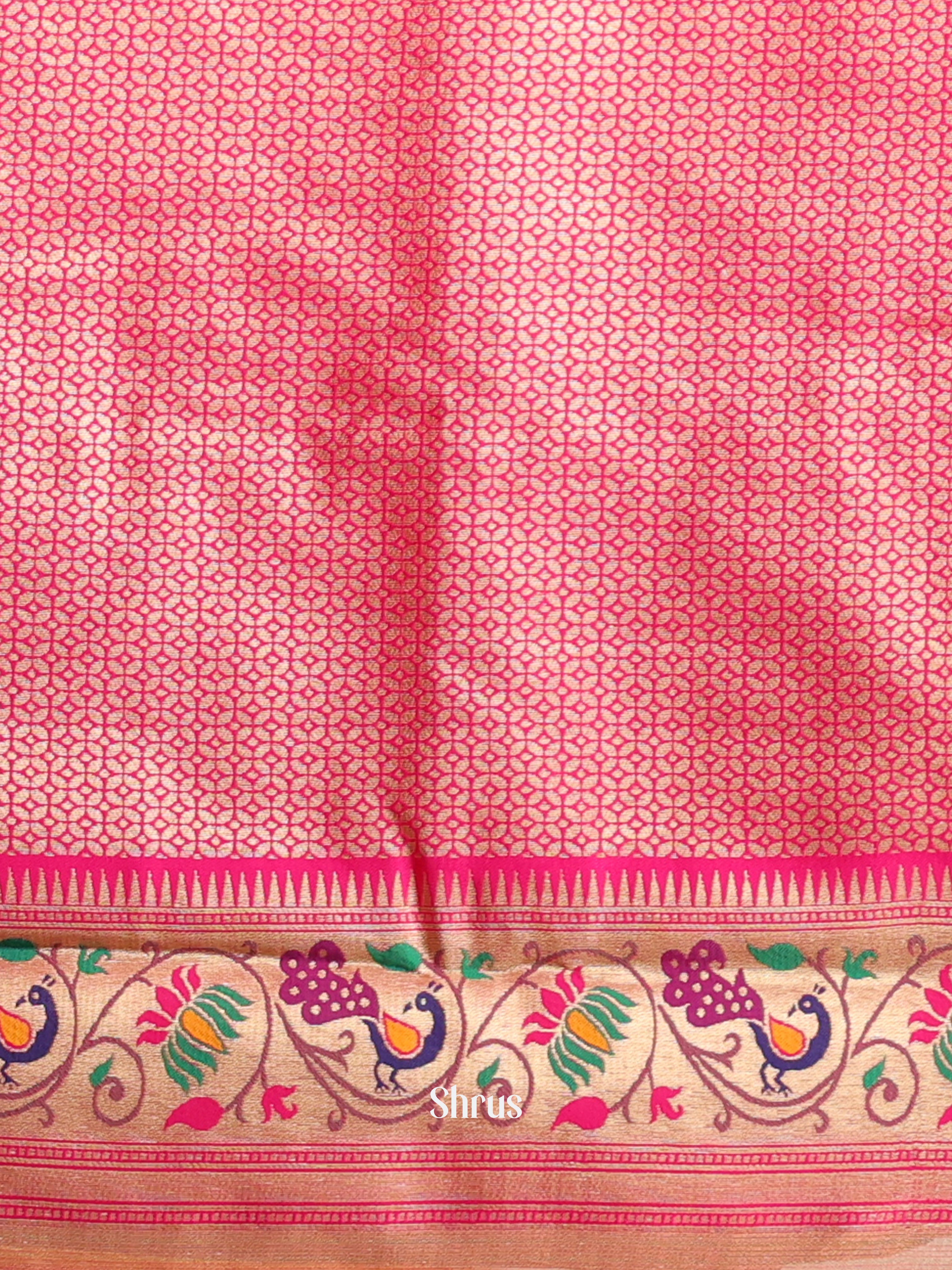 CIS30208 - Banarasi kota Saree - Shop on Shrus.com