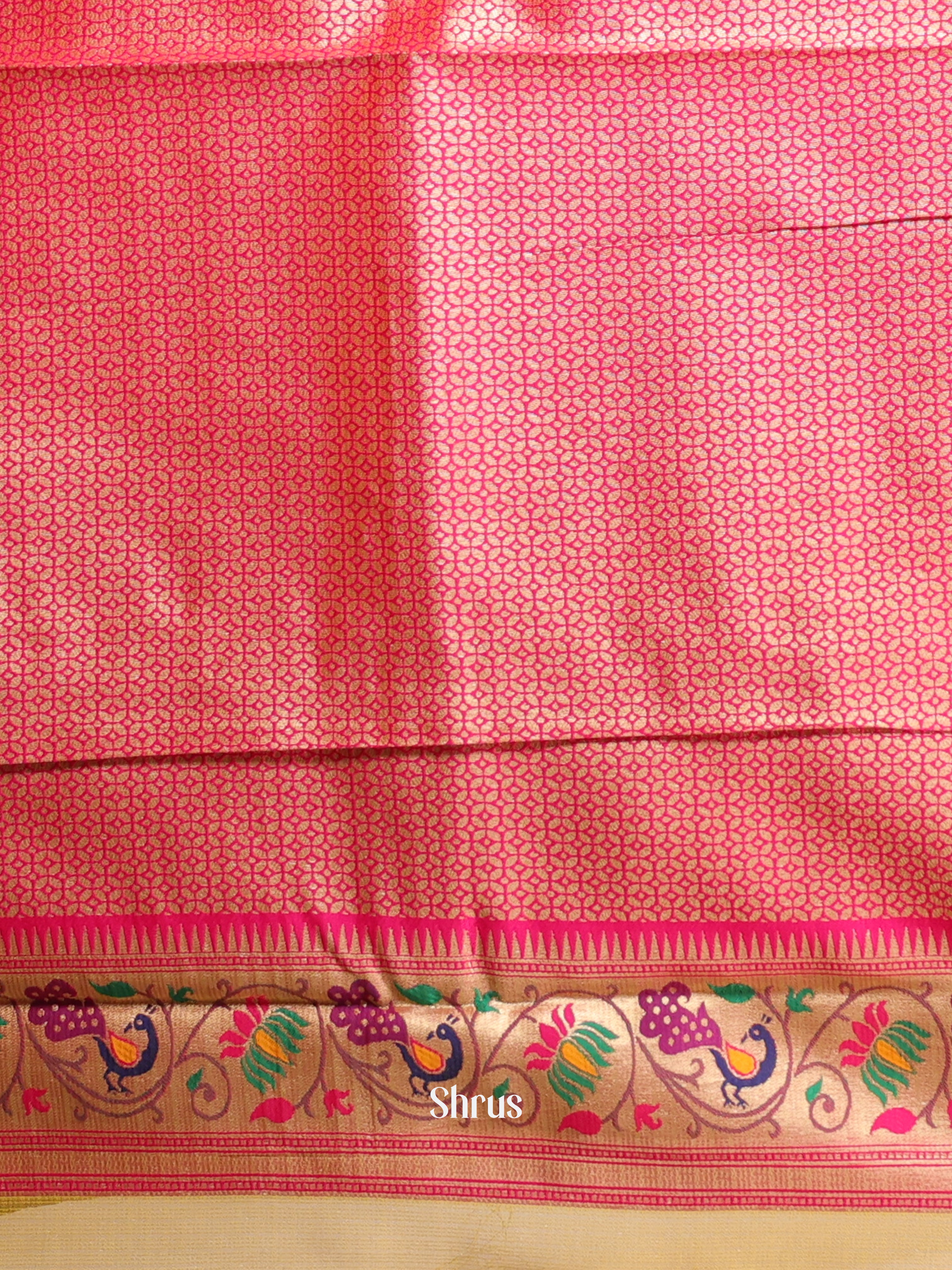 CIS30212 - Banarasi kota Saree - Shop on Shrus.com