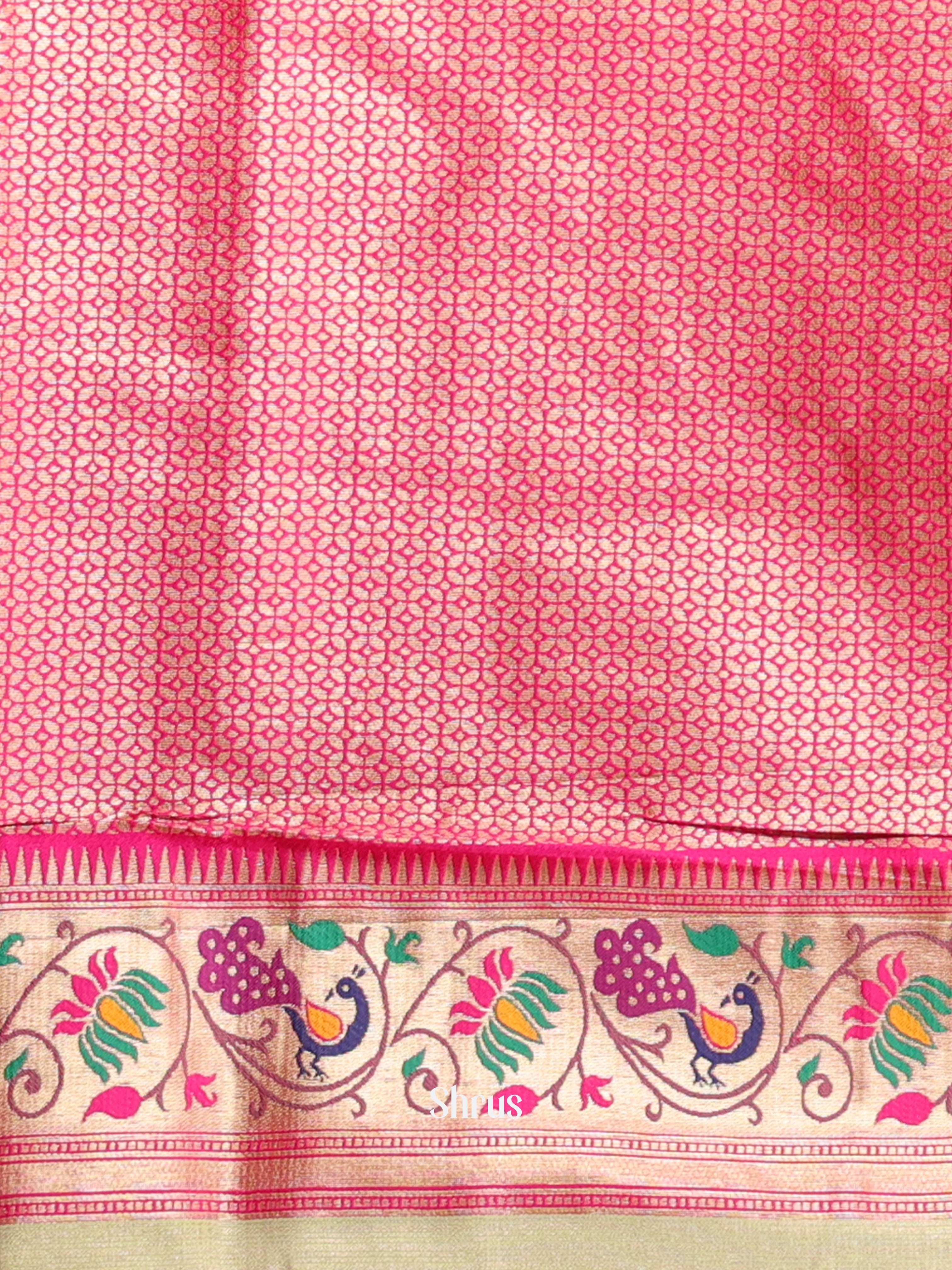 CIS30213 - Banarasi kota Saree - Shop on Shrus.com