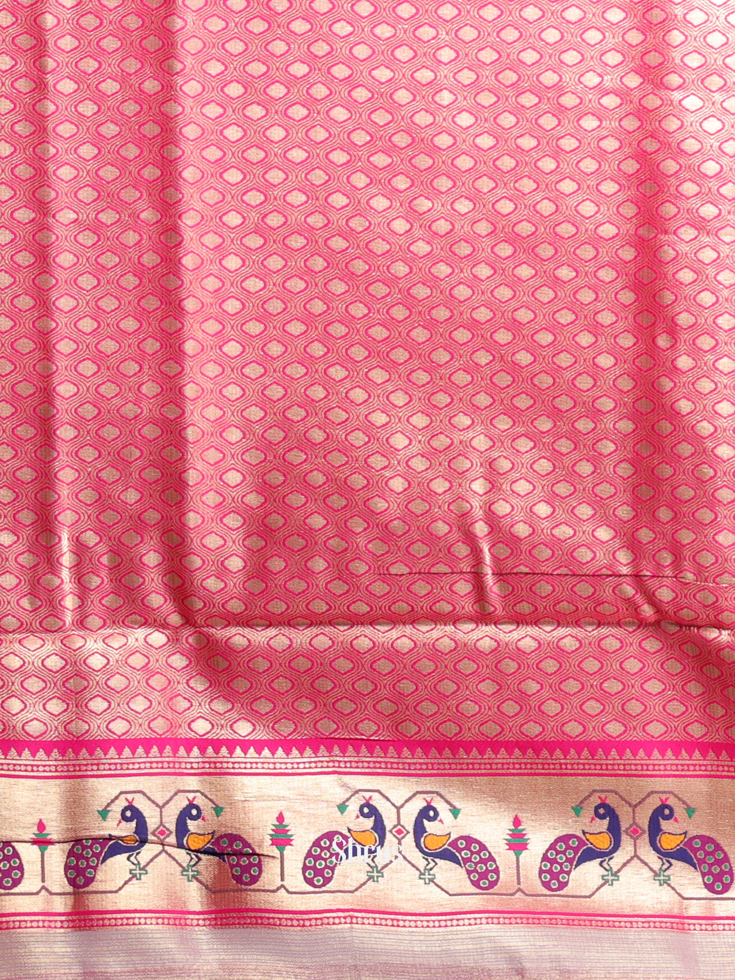 CIS30216 - Banarasi kota Saree - Shop on Shrus.com