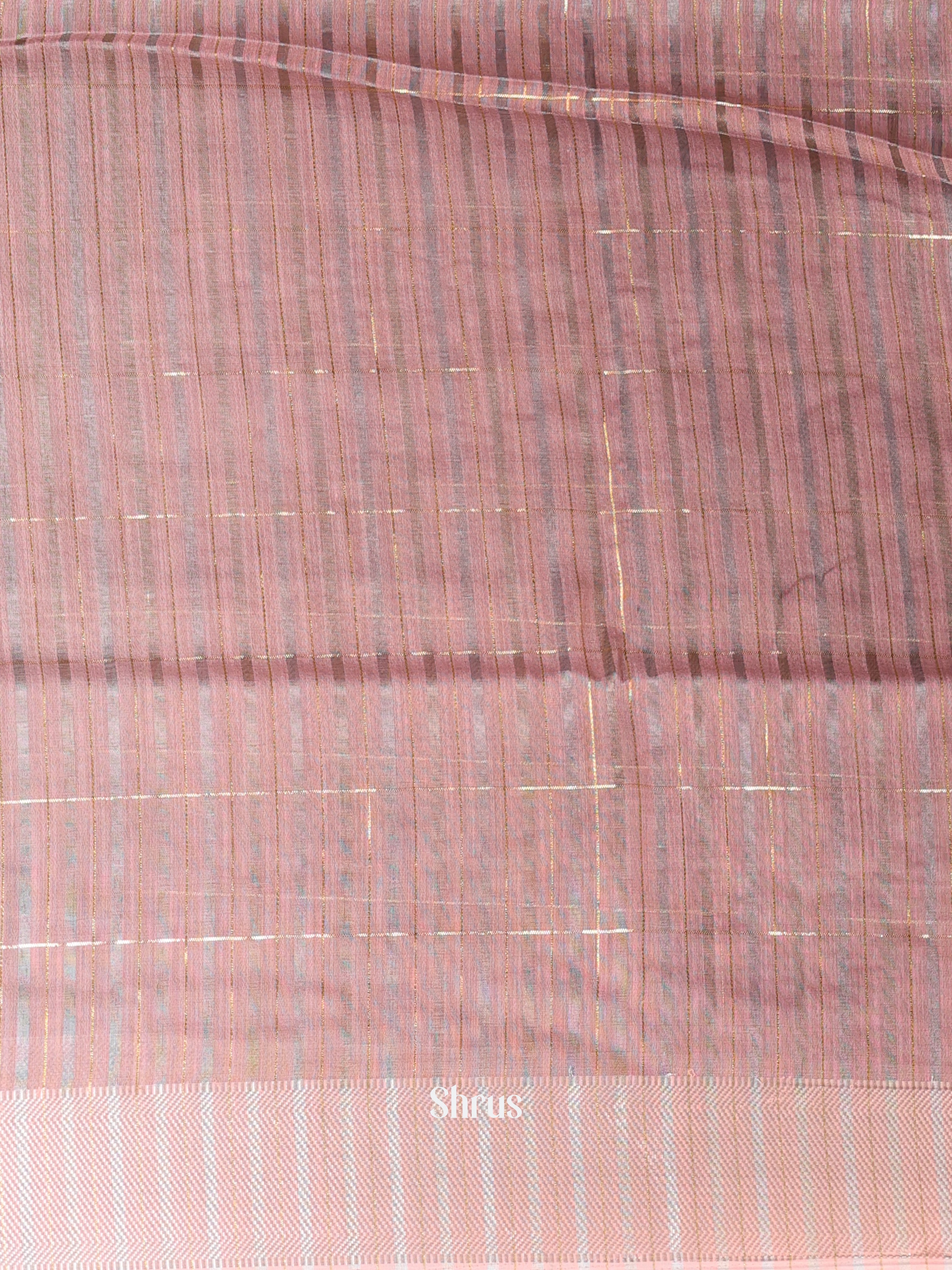 Pink - Semi Maheshwari Saree - Shop on Shrus.com
