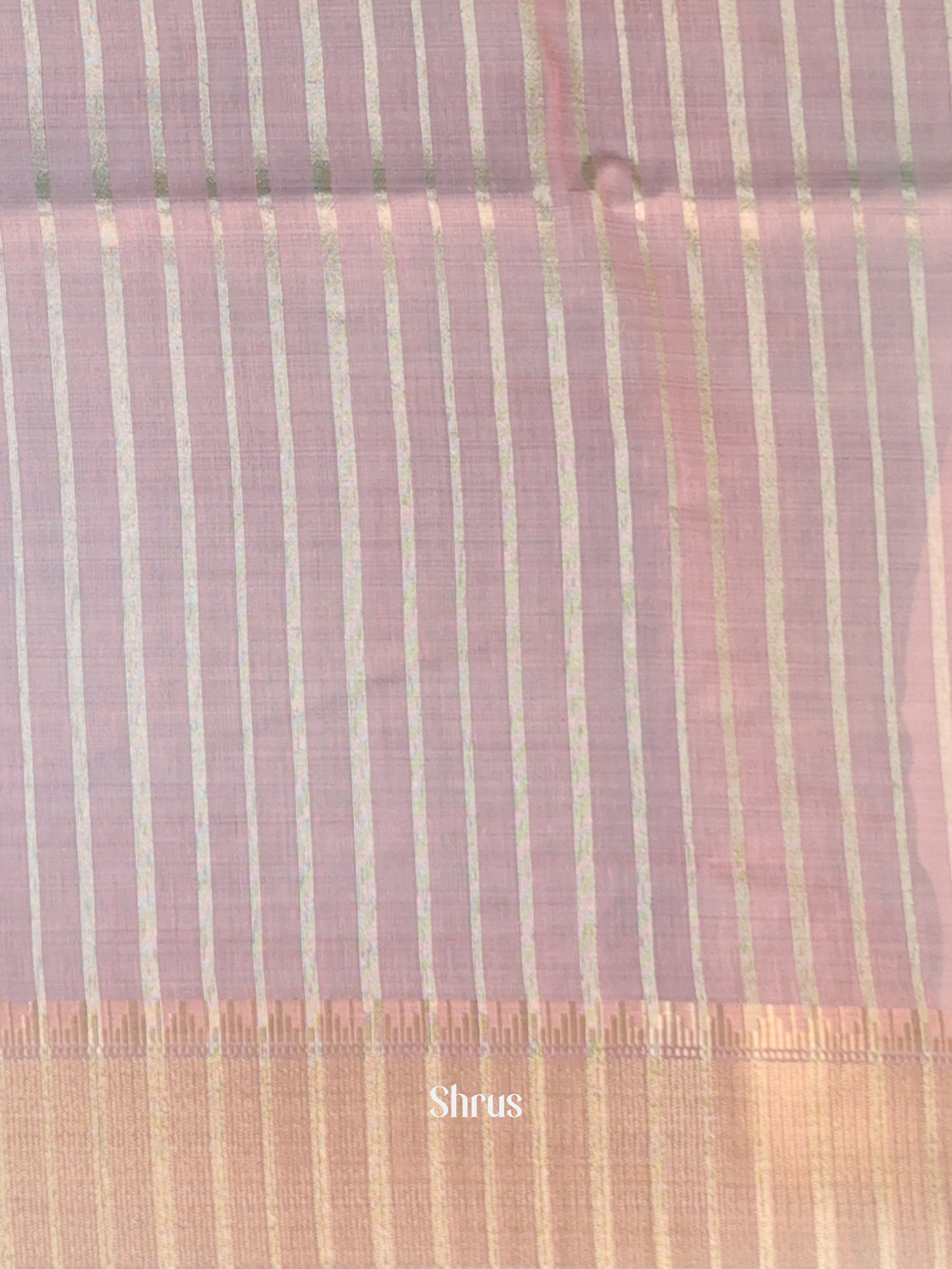 Pink - Semi Maheshwari Saree - Shop on Shrus.com