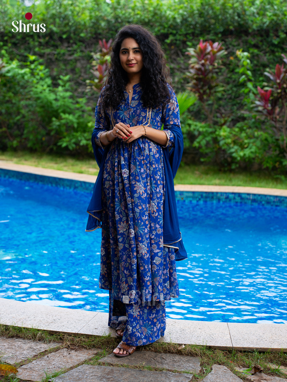 Blue - Readymade Suits - Shop on Shrus.com