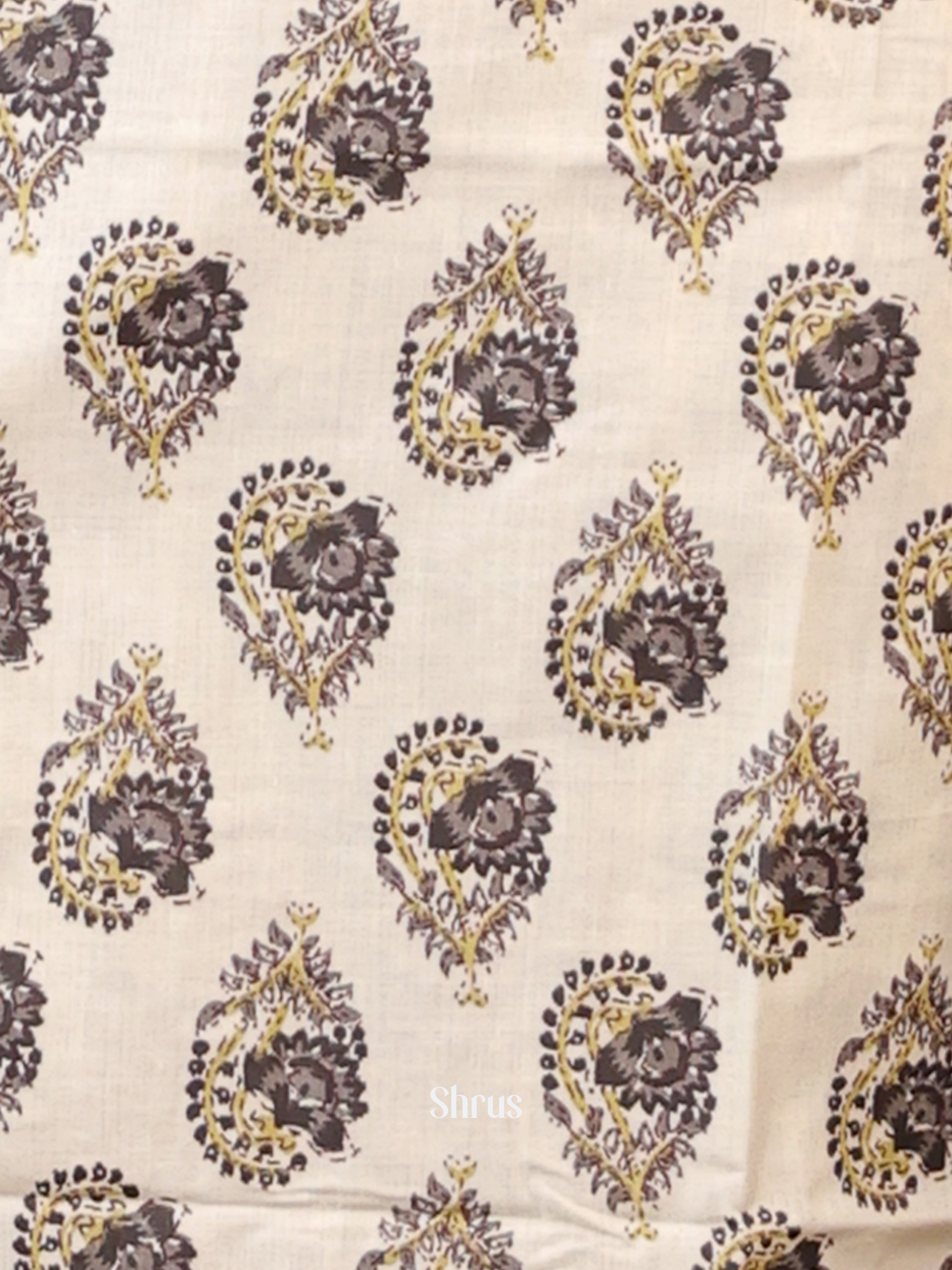 Cream & Black - Readymade Suits - Shop on Shrus.com