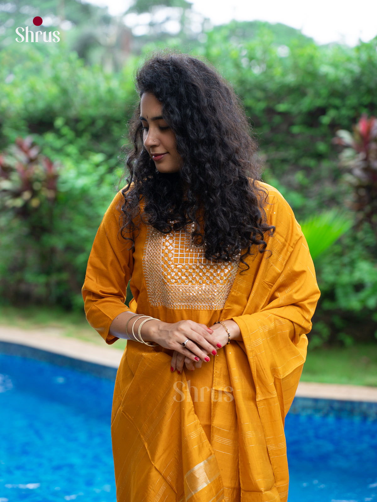 Orange - Readymade Suits - Shop on Shrus.com