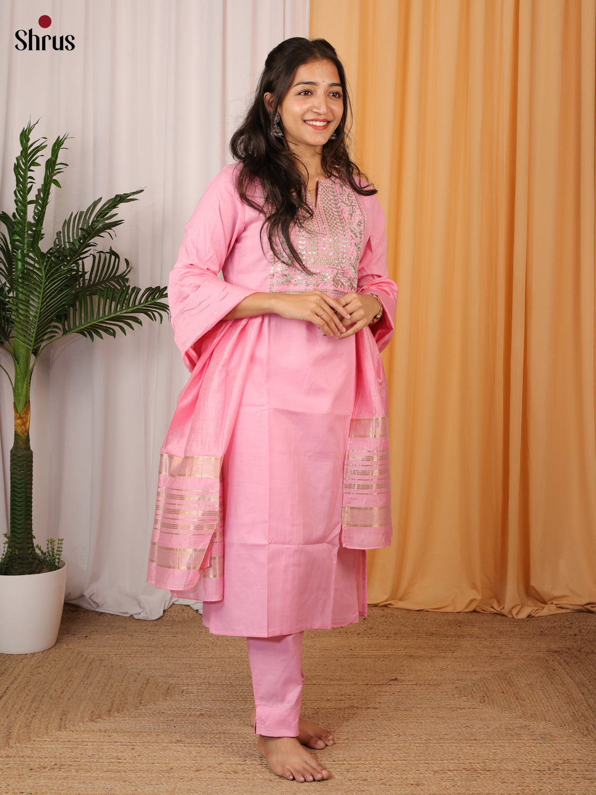 Pink - Readymade Suits - Shop on Shrus.com
