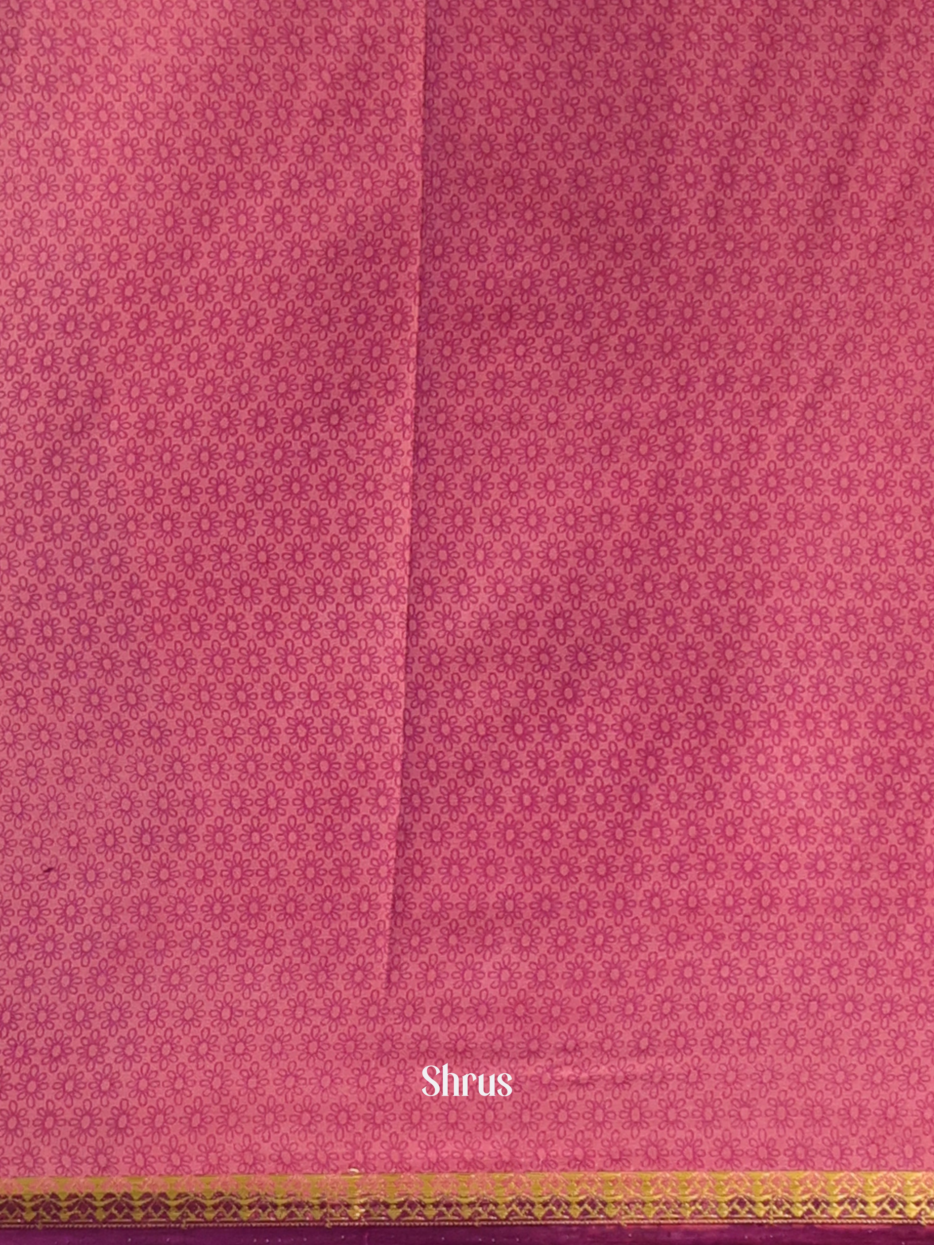 Purple - Semi Mysoresilk Saree - Shop on Shrus.com