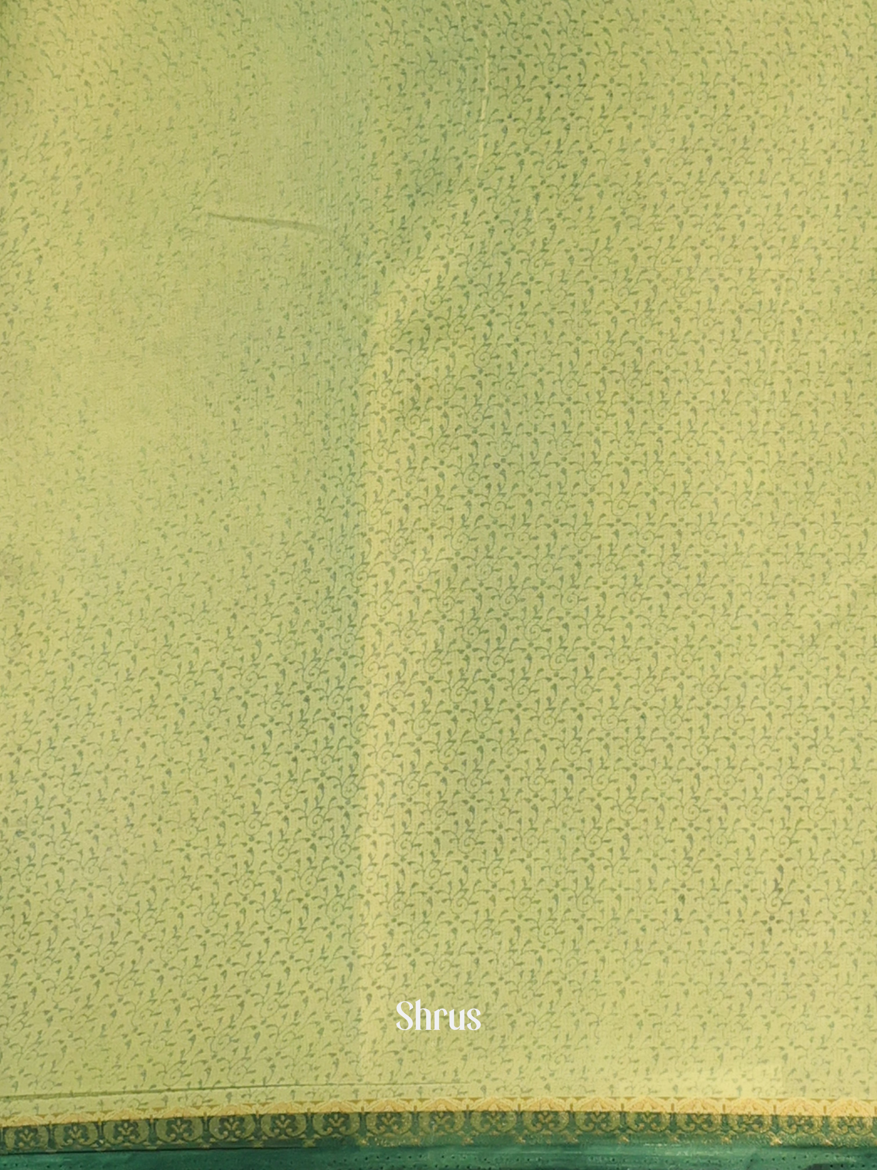 Green - Semi Mysoresilk Saree - Shop on Shrus.com