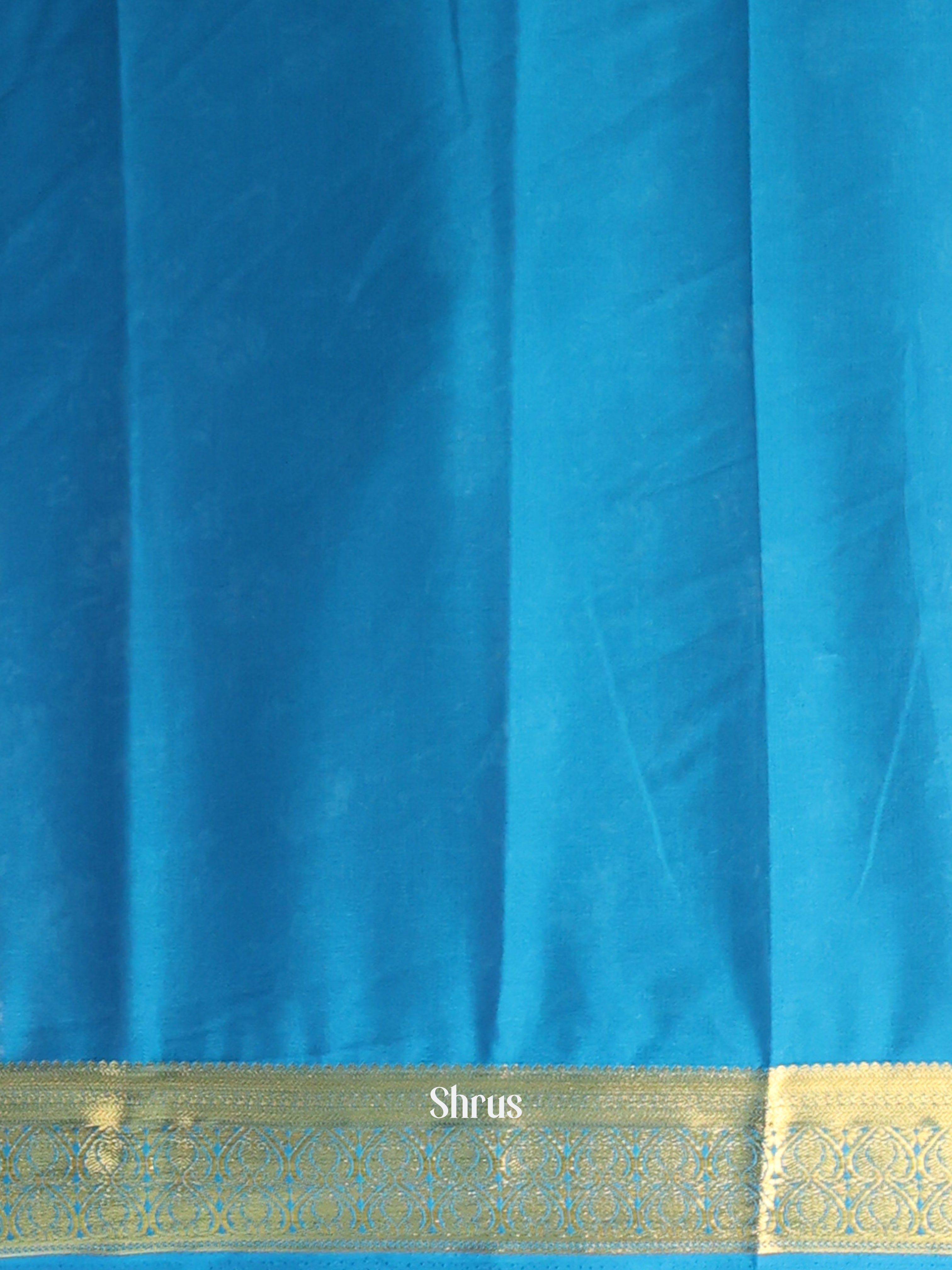 CJS02441 - Semi Mysoresilk Saree - Shop on Shrus.com