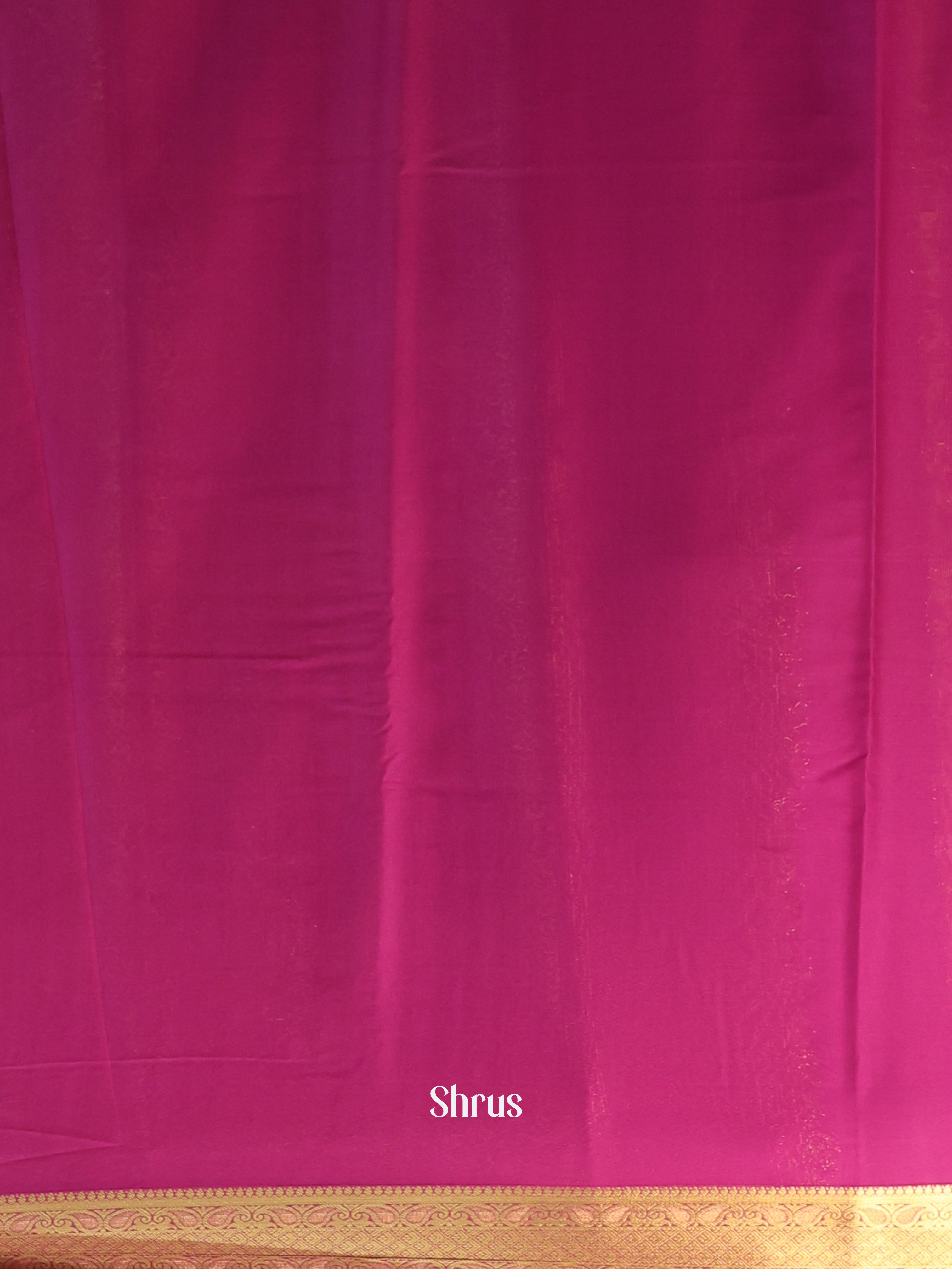 CJS02451 - Semi Mysoresilk Saree - Shop on Shrus.com
