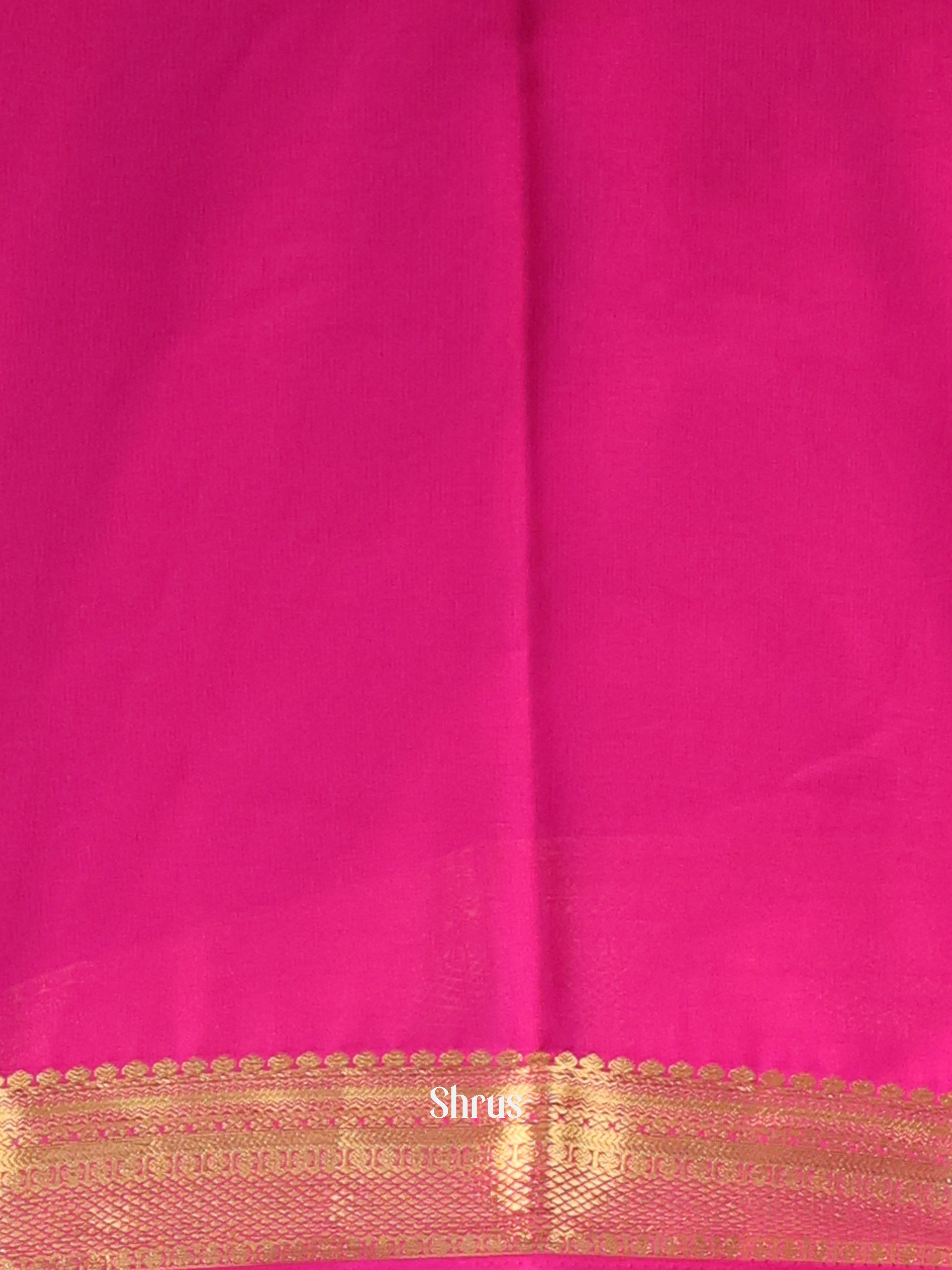 CJS02470 - Semi Mysoresilk Saree - Shop on Shrus.com