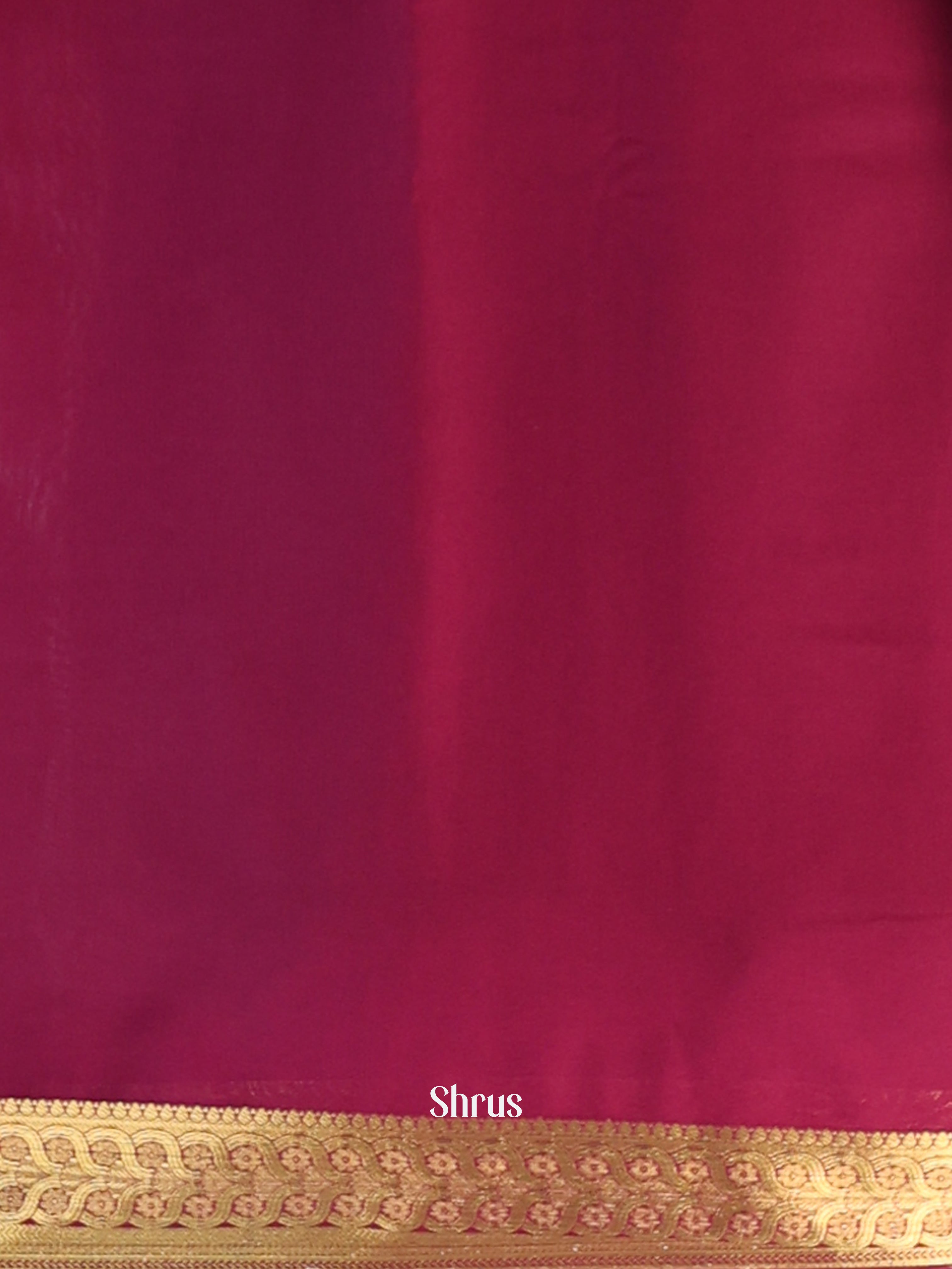 CJS02546 - Semi Mysoresilk Saree - Shop on Shrus.com