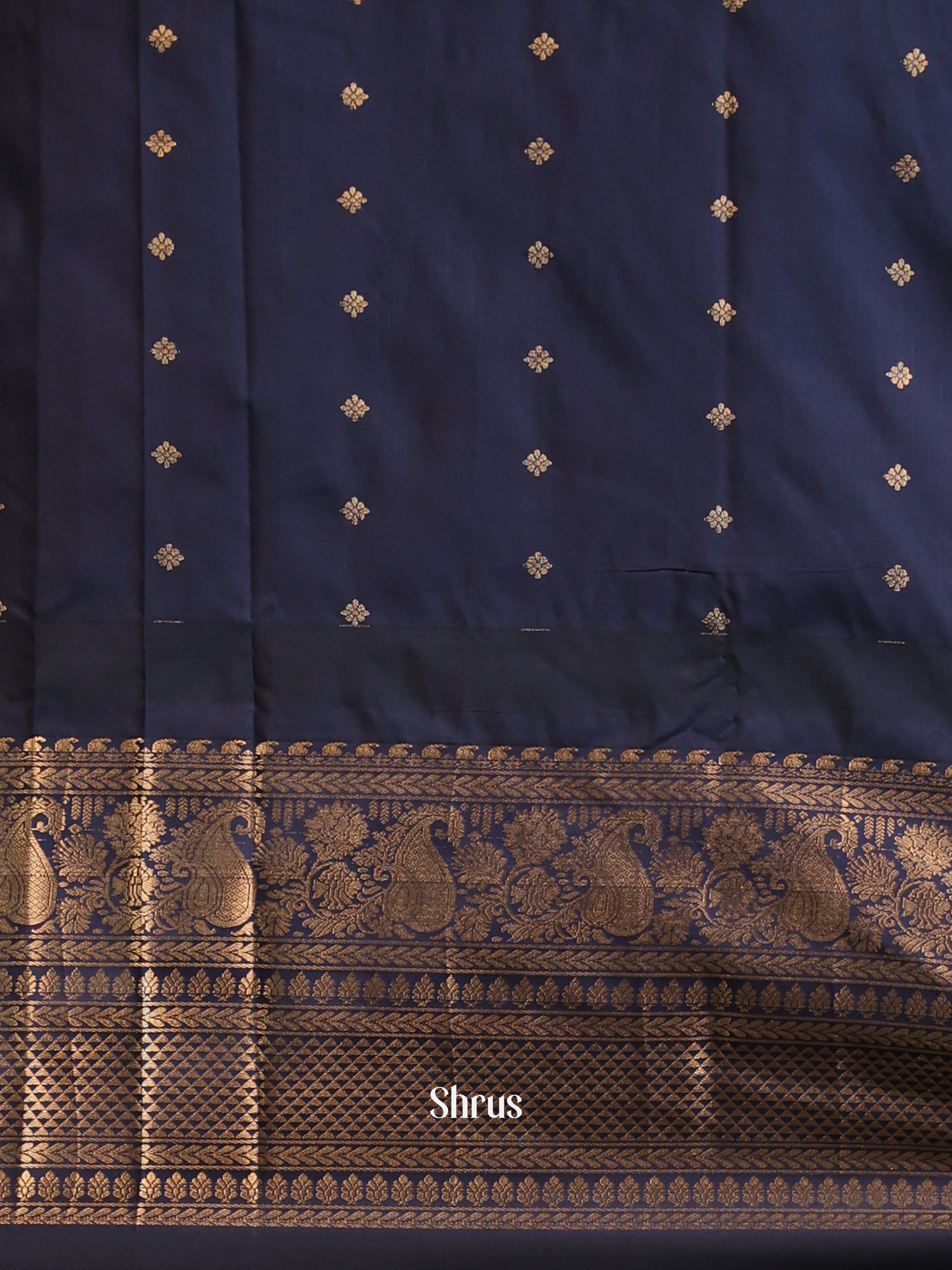 CJS02565 - Gadwal halfpure Saree - Shop on Shrus.com