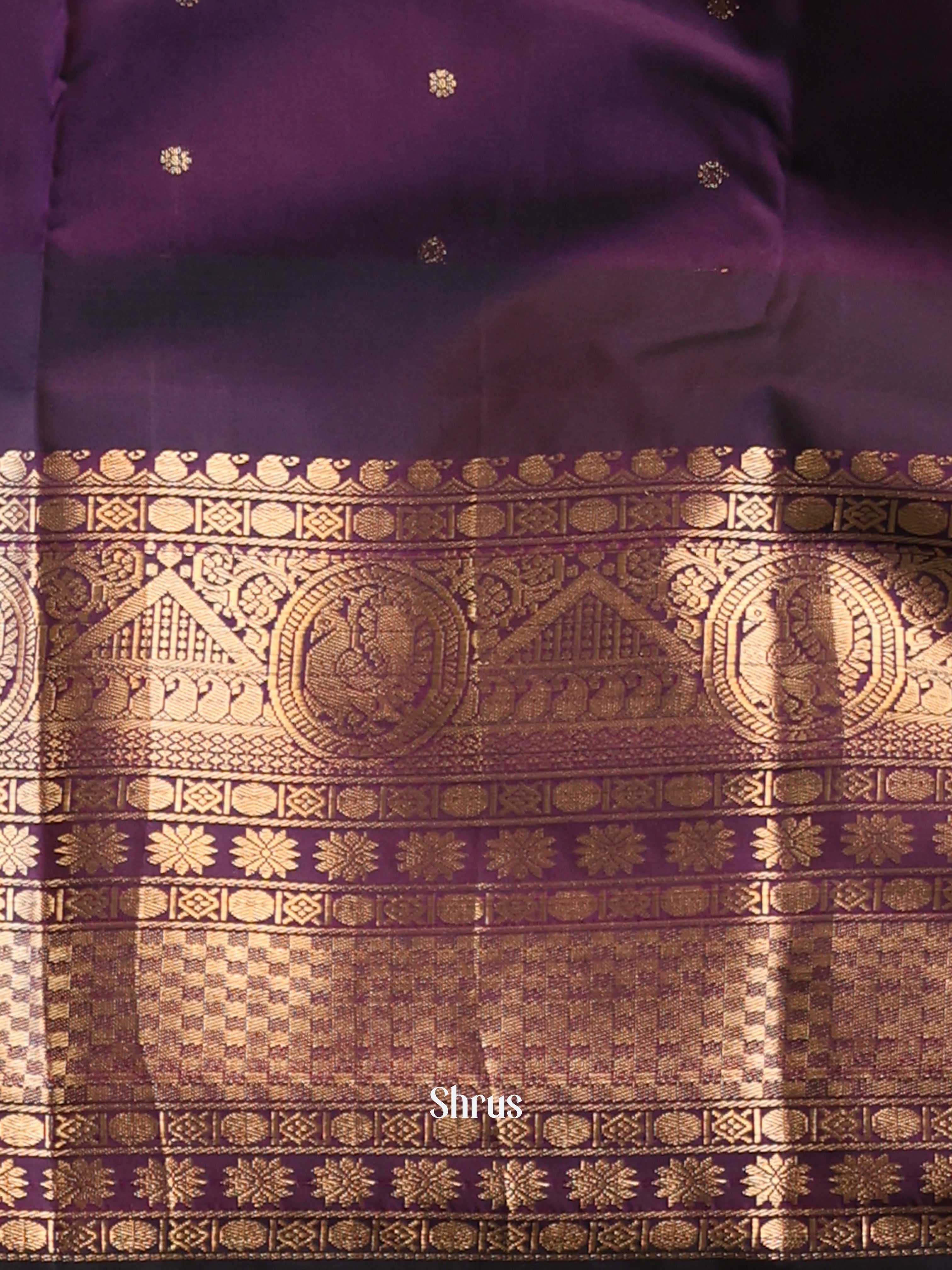 CJS02568 - Gadwal halfpure Saree - Shop on Shrus.com