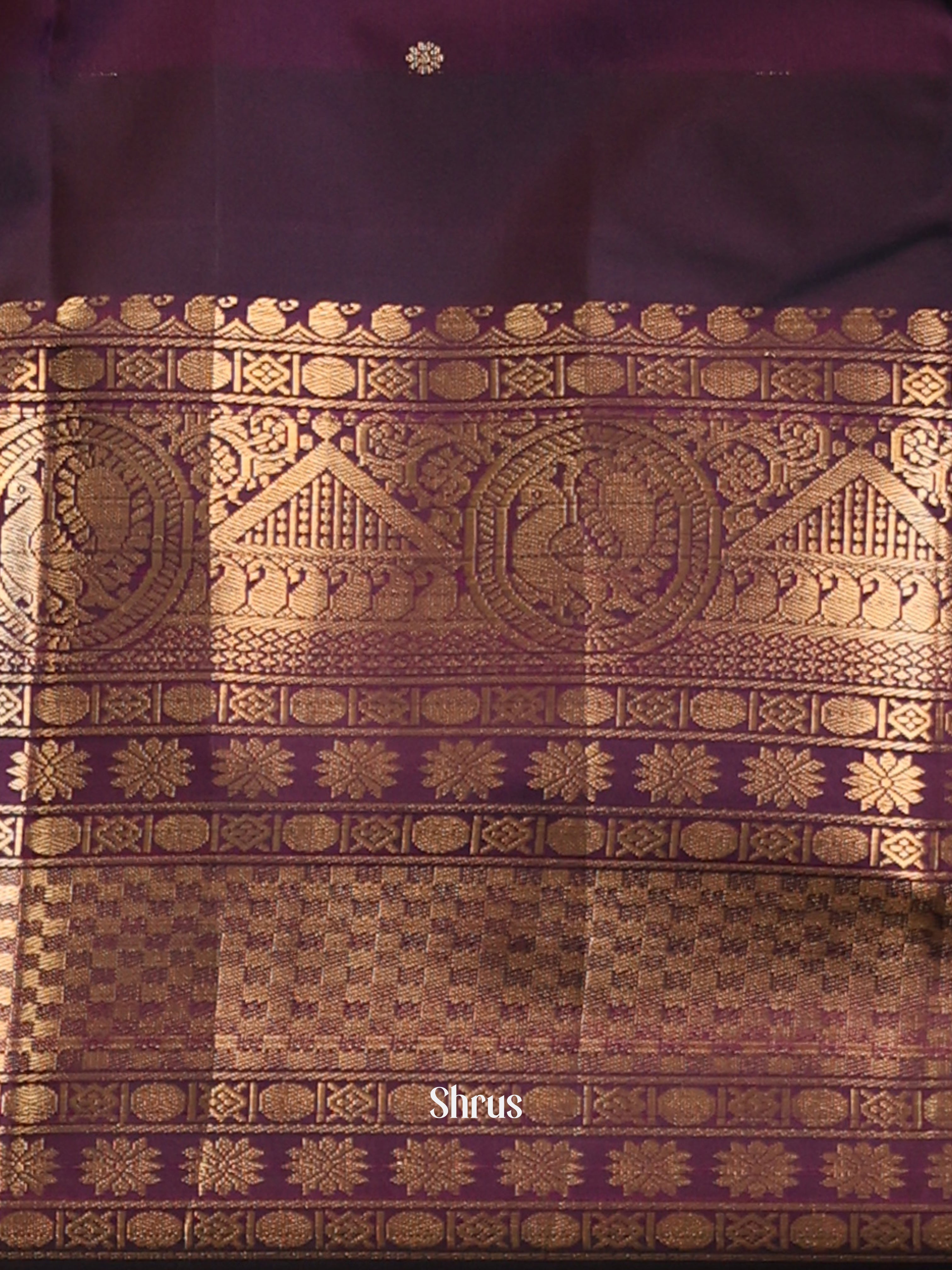 CJS02583 - Gadwal halfpure Saree - Shop on Shrus.com